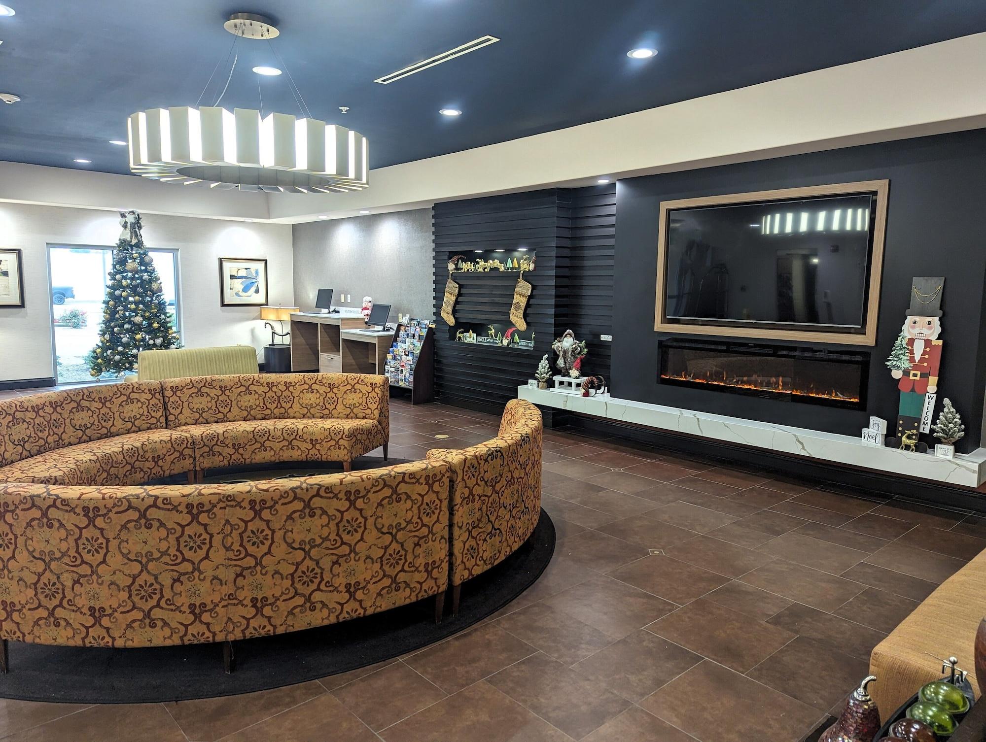 Vista Lobby La Quinta Inn & Suites by Wyndham Woodway - Waco South
