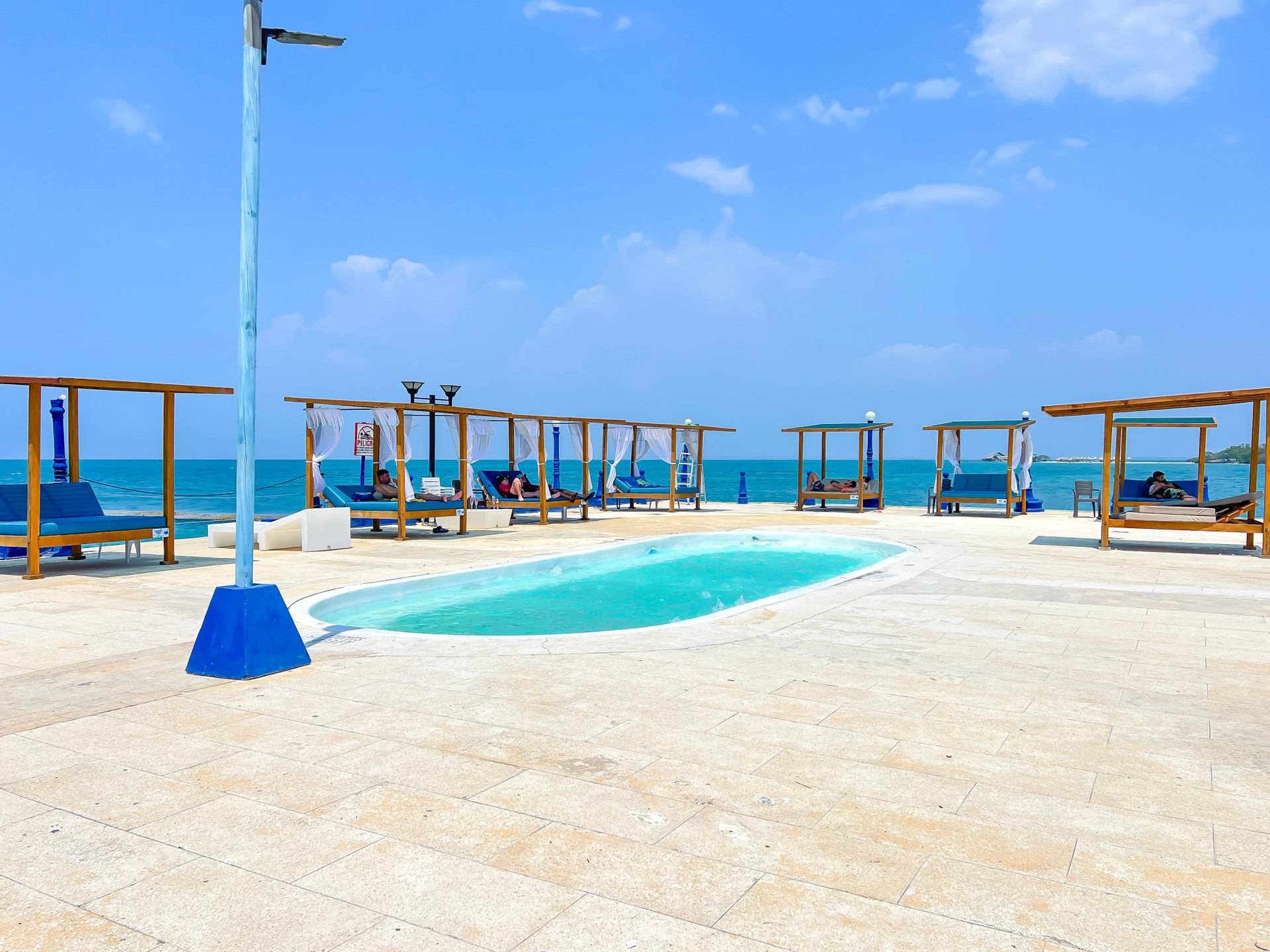 Vista Piscina Hotel Isla Palma Reserva Natural