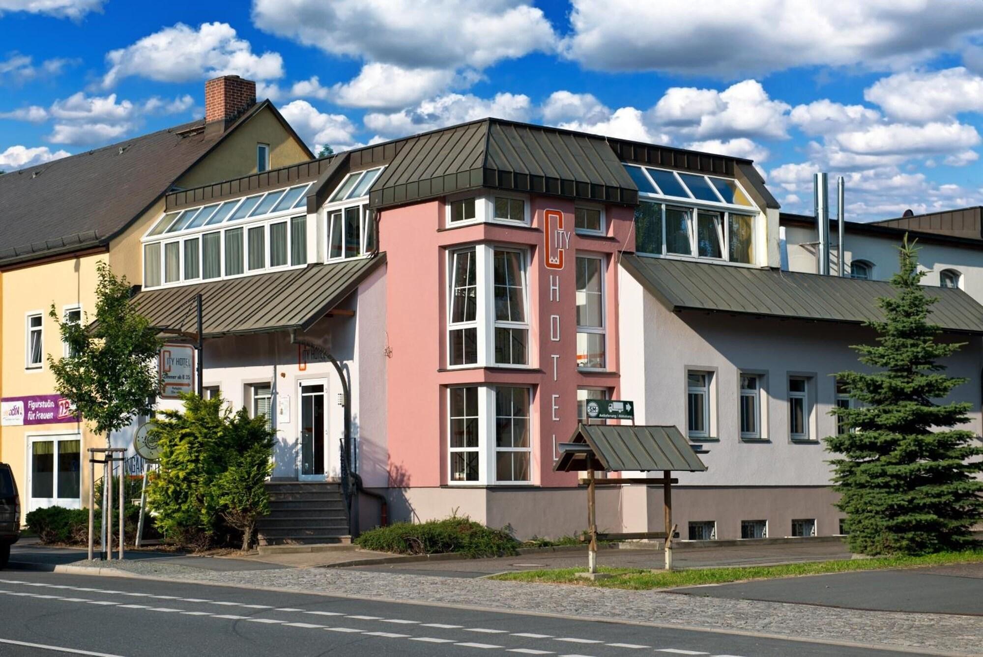 Vista Exterior City Hotel Chemnitz