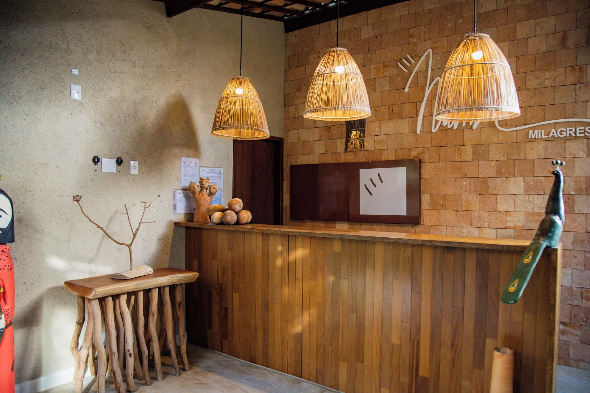 Vista Lobby Pousada Naim Milagres