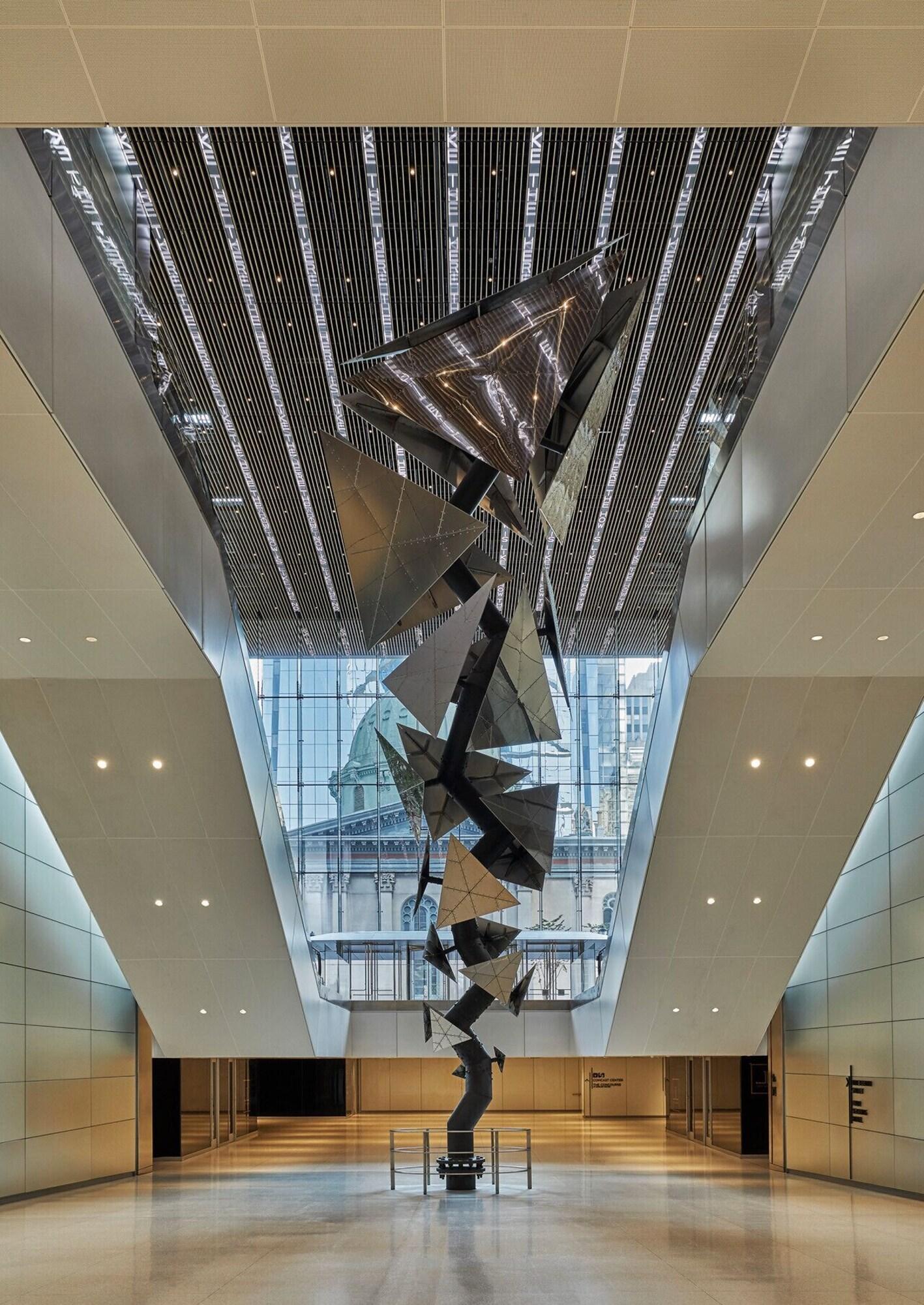 Vista Lobby Four Seasons Hotel Philadelphia at Comcast Center
