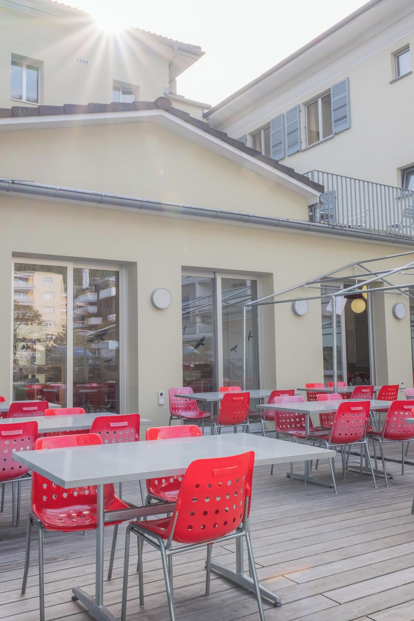Vista Exterior Youth Hostel Locarno