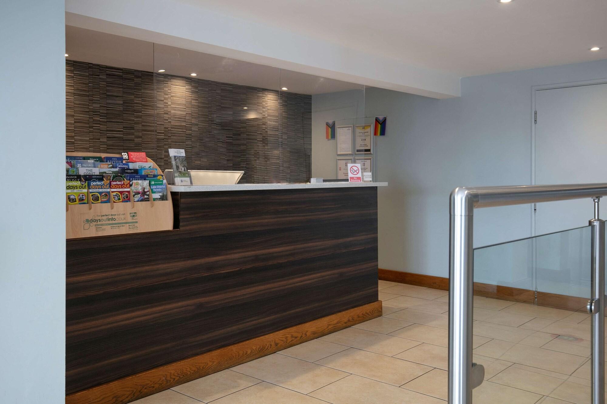 Vista Lobby Best Western Lancaster Morecambe Lothersdale Hotel