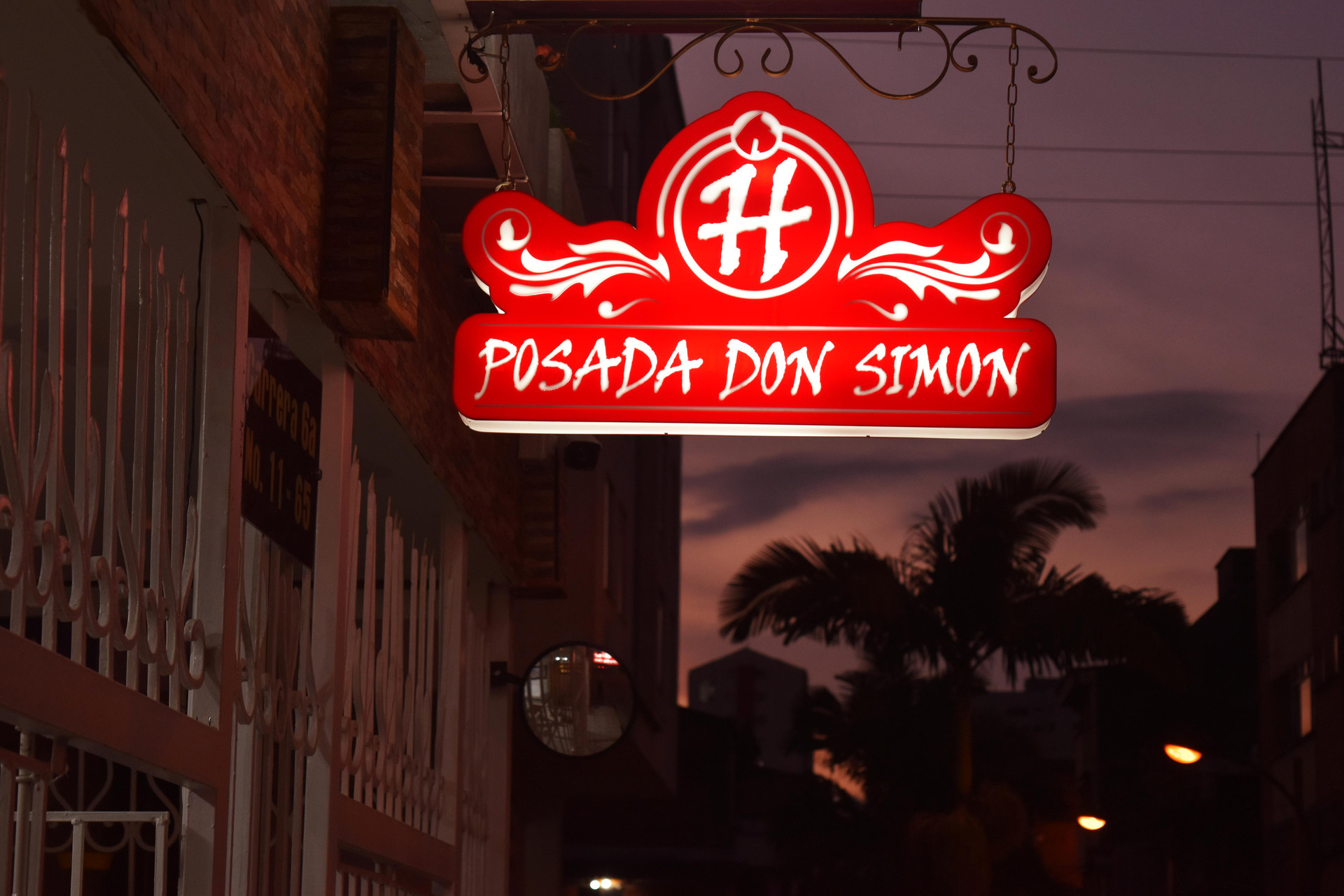 Vista Exterior Hotel Posada Don Simon