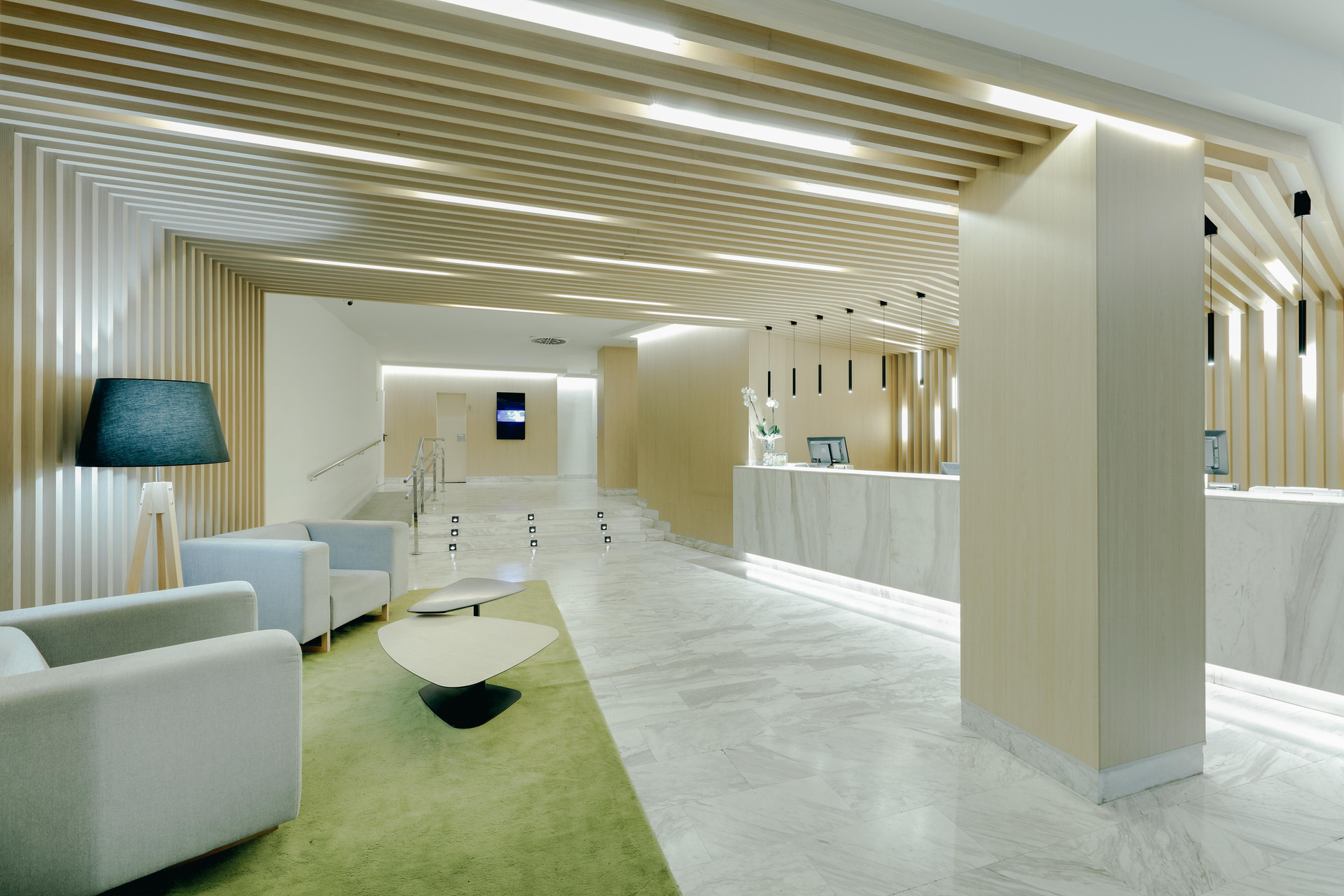 Vista Lobby Hesperia Murcia Centro