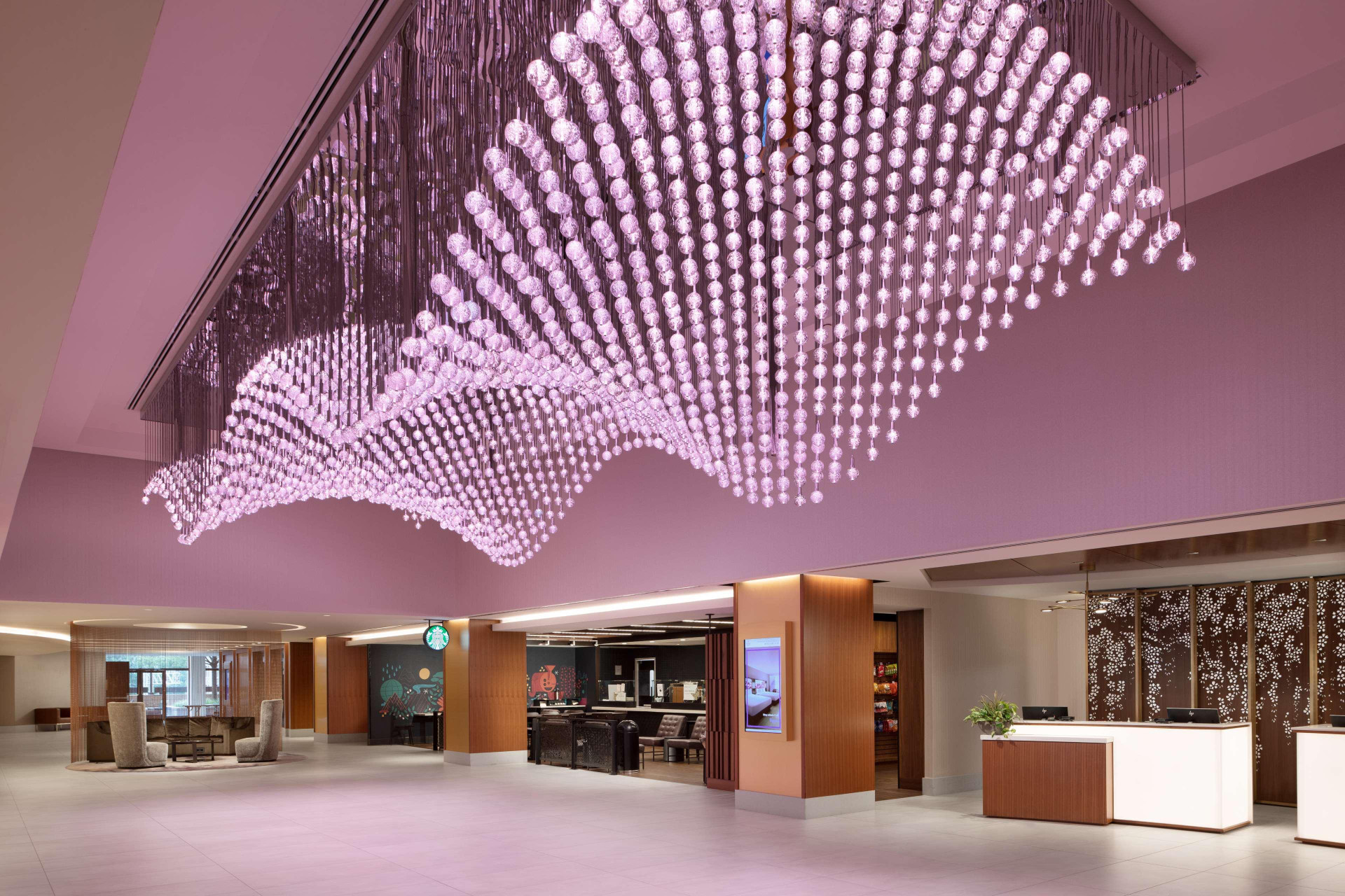 Vista Lobby Hilton Washington DC National Mall The Wharf