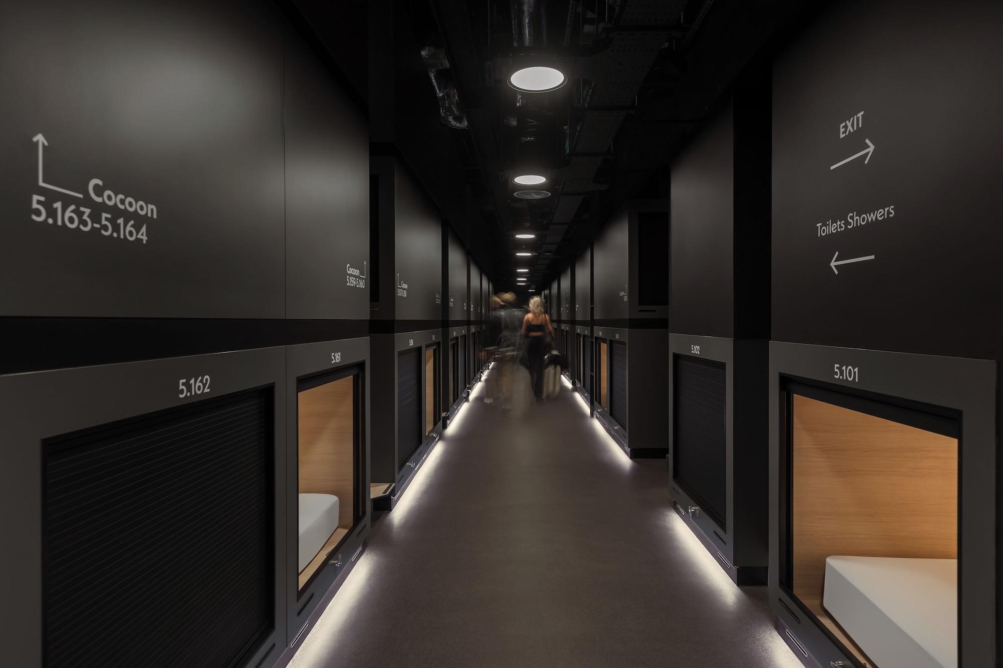 Comodidades del Alojamiento Zedwell Capsule Hotel, Piccadilly Circus