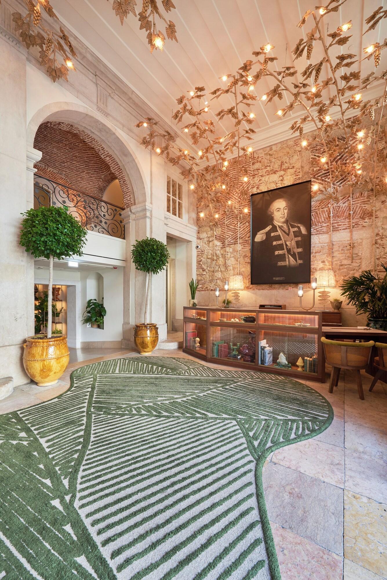 Vista Lobby Palácio Ludovice Wine Experience Hotel