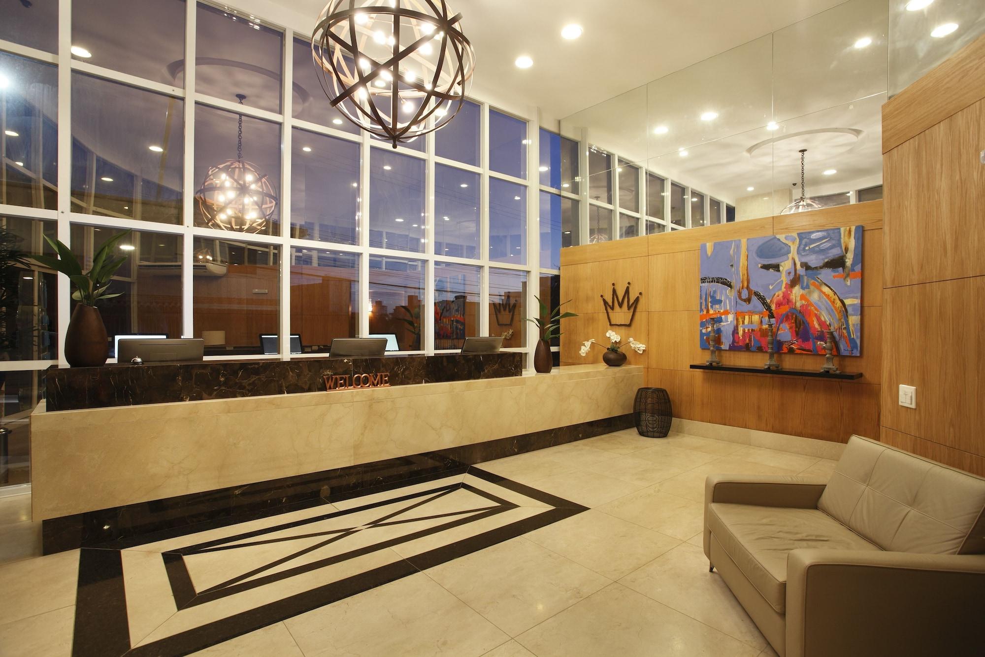 Vista Lobby Royal Urban Macaé Hotel