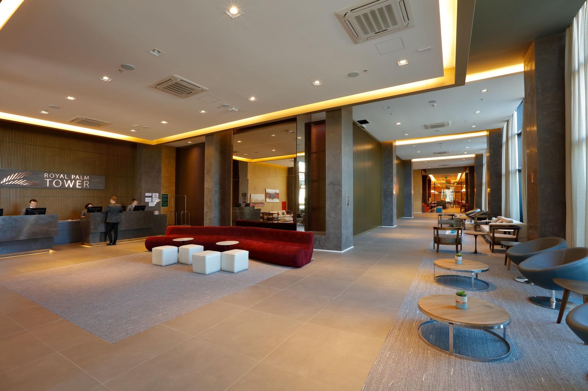 Vista Lobby Royal Palm Tower Anhanguera