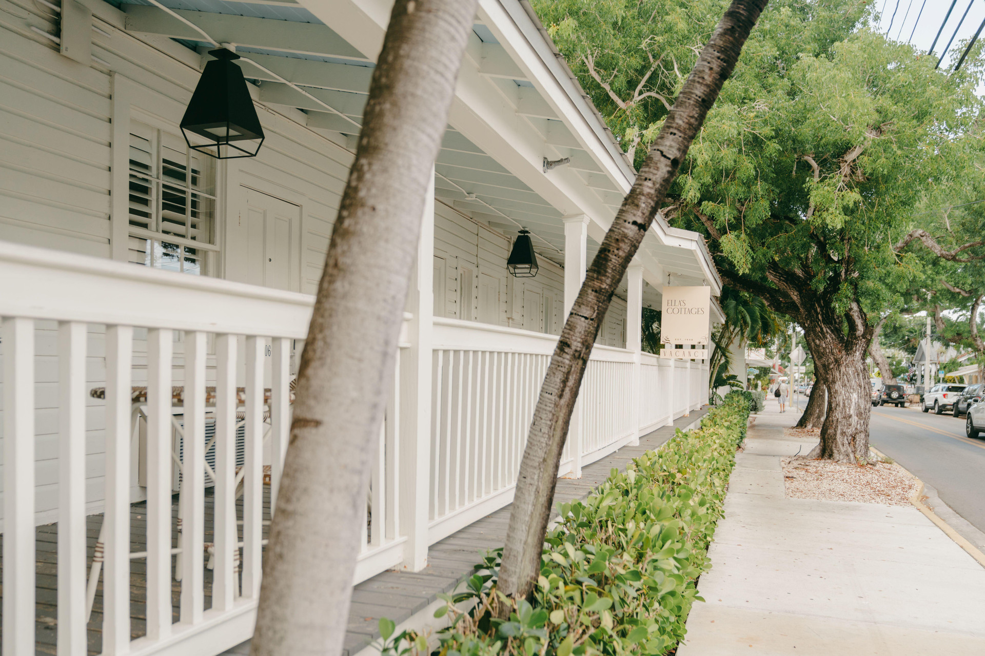 Vista Exterior Ella's Cottages