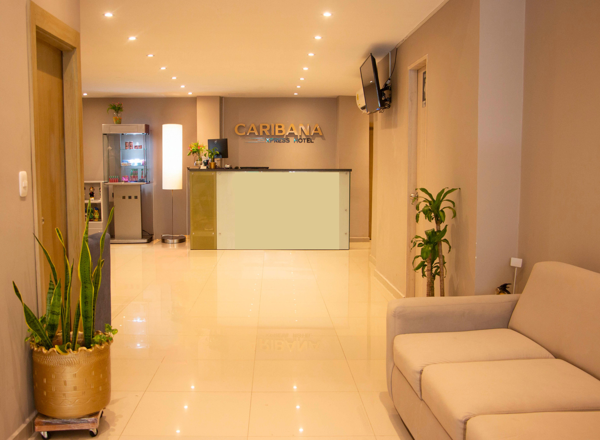 Vista Lobby HOTEL CARIBANA EXPRESS