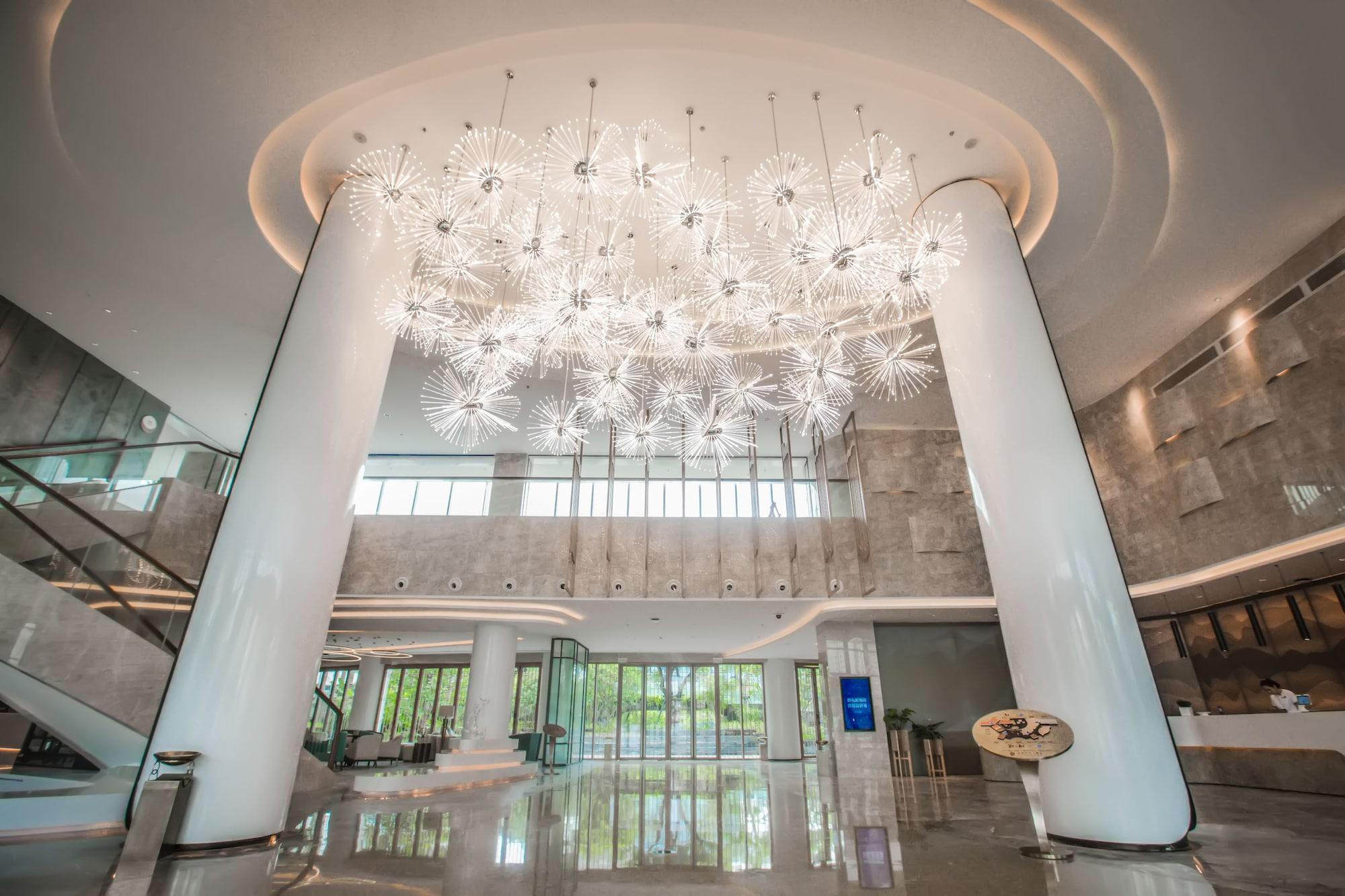 Vista Lobby Hainan Blue Horizon Jun Hua Hotel