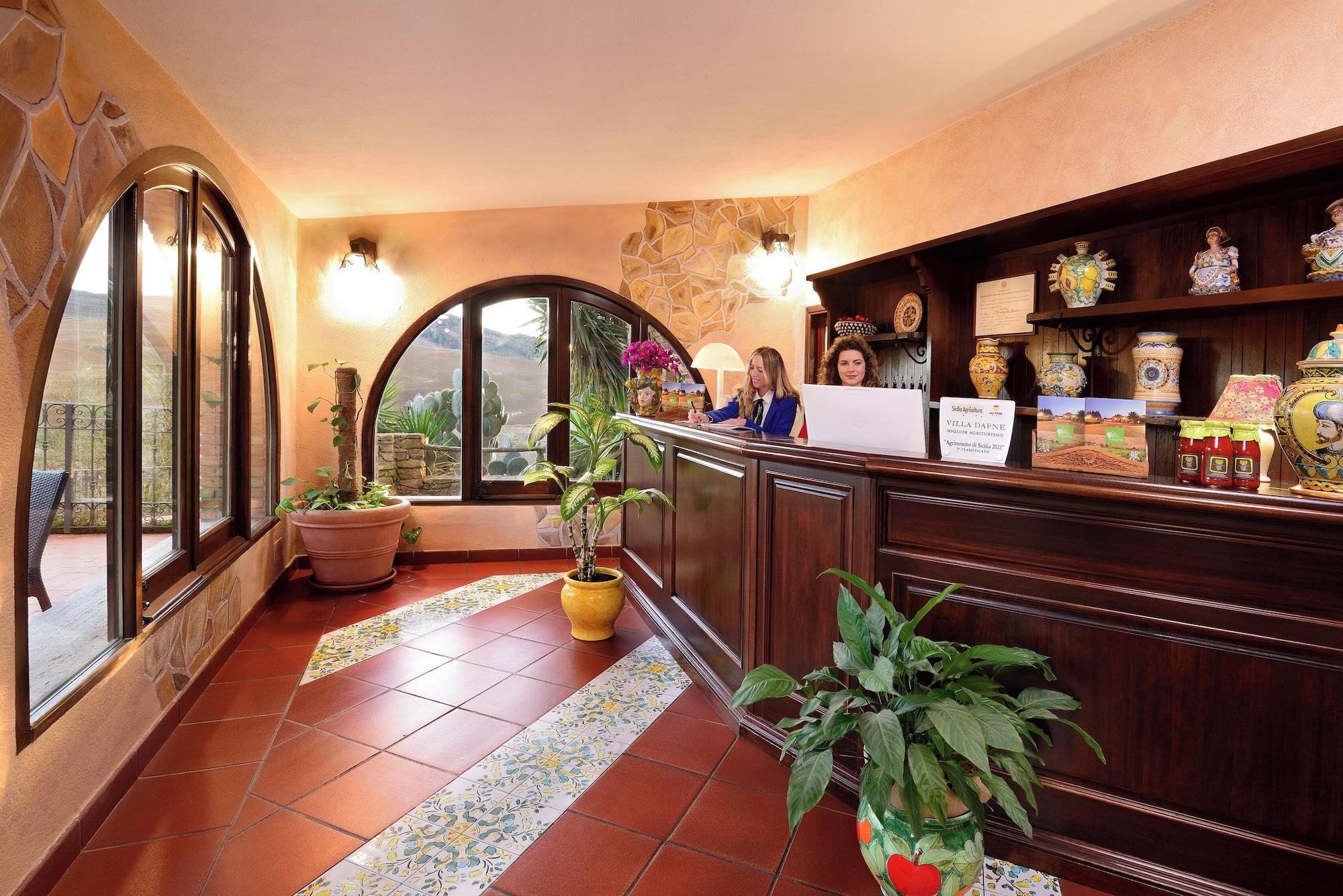 Vista Lobby Agriturismo Villa Dafne