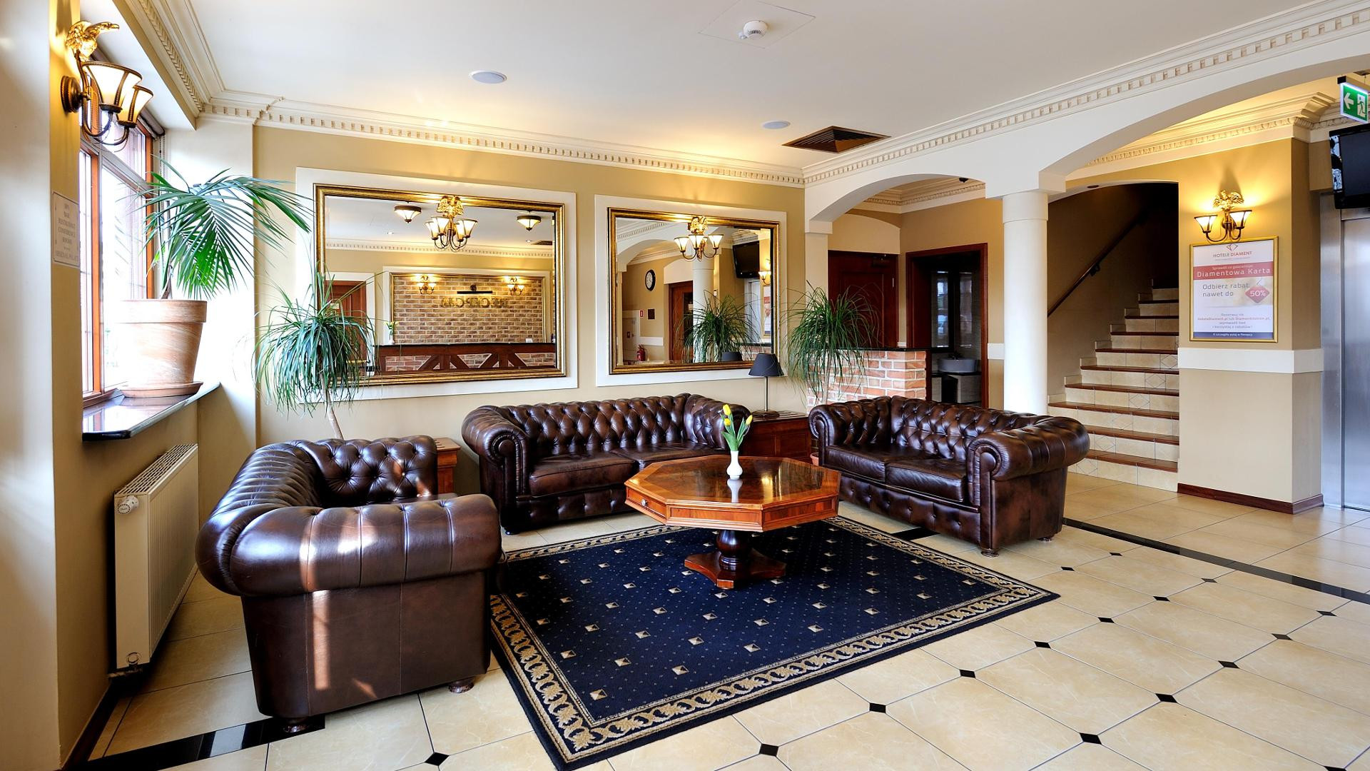 Vista Lobby Hotel Diament Bella Notte Katowice/Chorzów