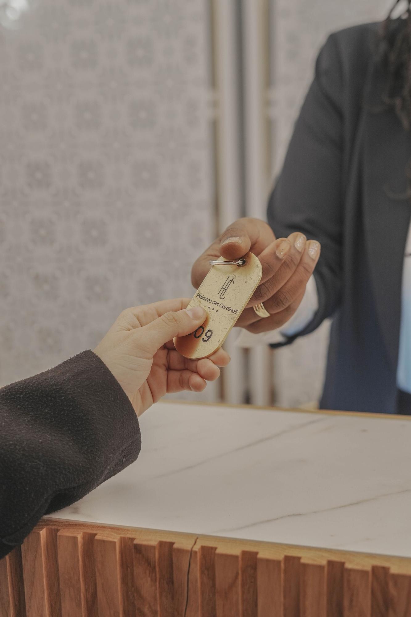 Vista Lobby Hotel City Palazzo dei Cardinali