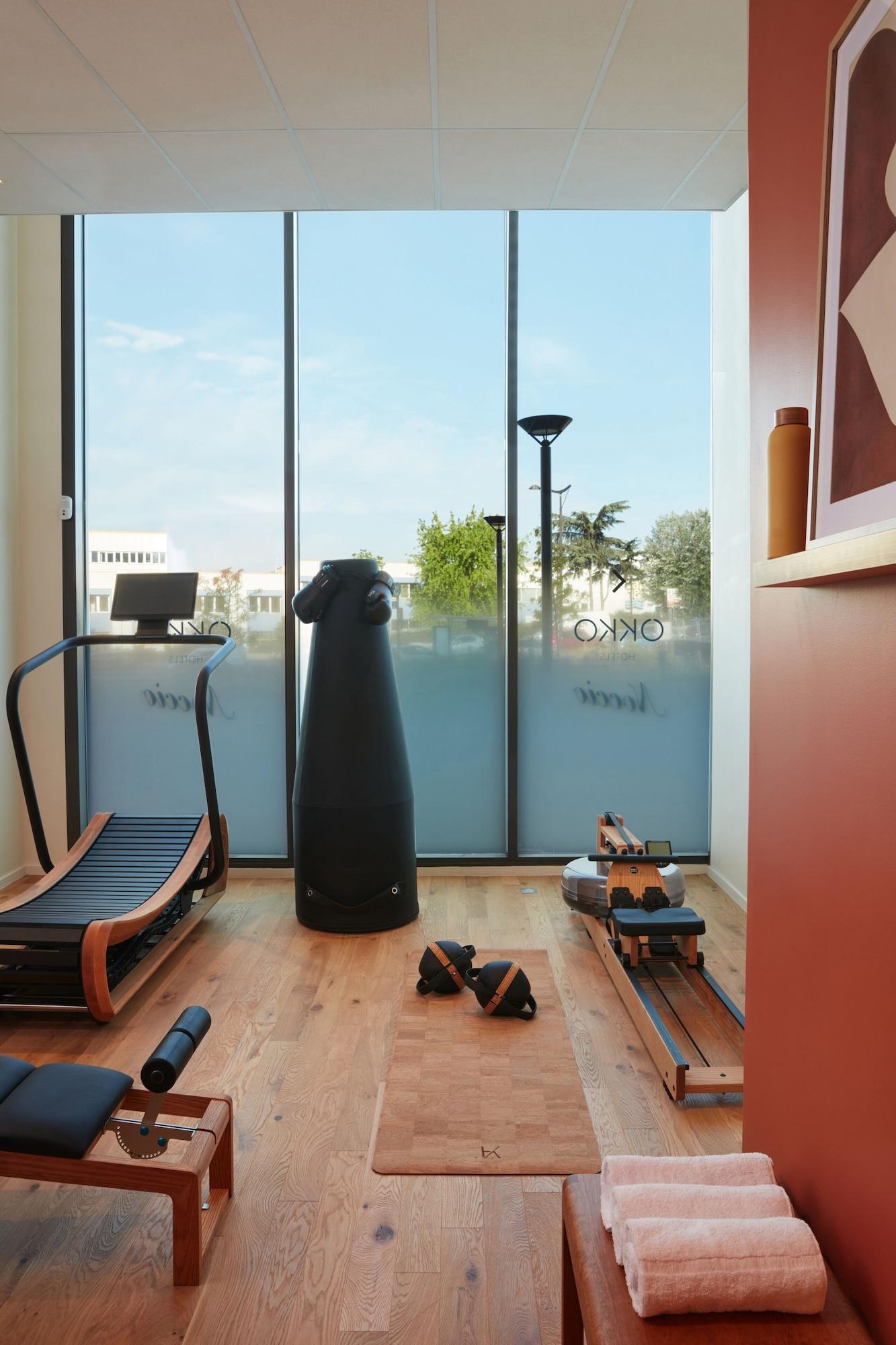 Gimnasio OKKO Hotels Paris Rosa Parks