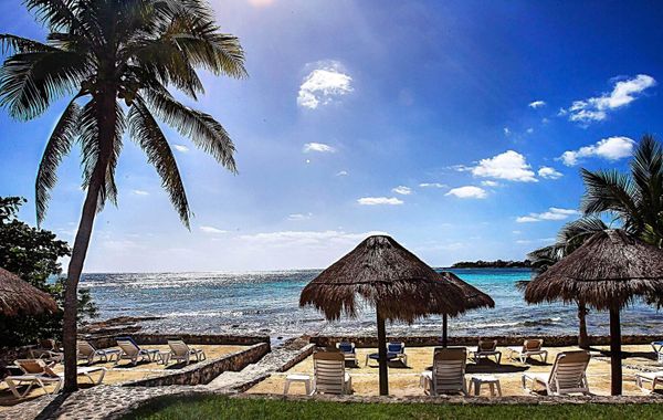 Amazing View Oceanfront with 2 pools, Daily Housekeeping - Hoteles con parque acuático en Akumal, México