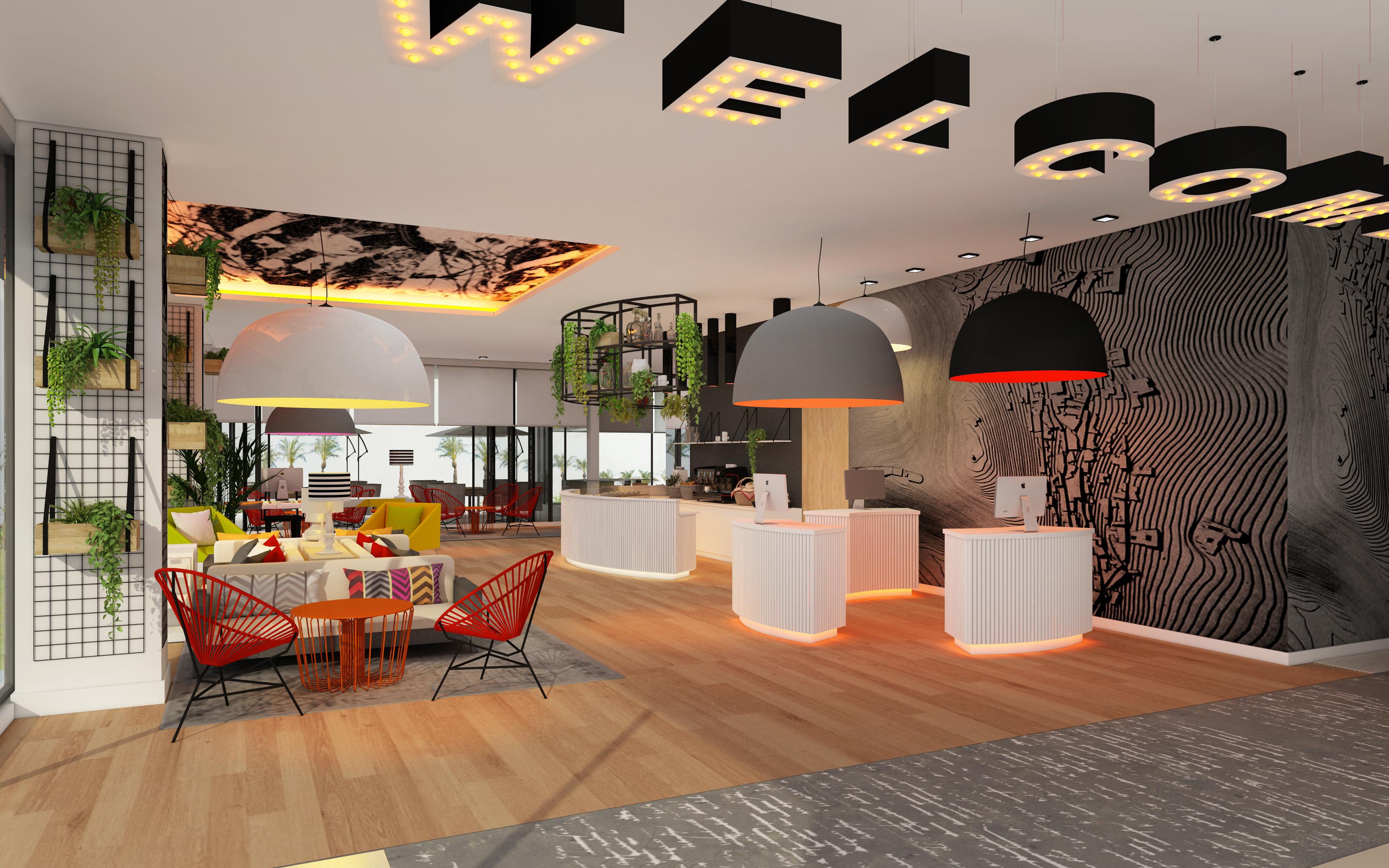 Vista Lobby Ibis Styles Dubai Airport