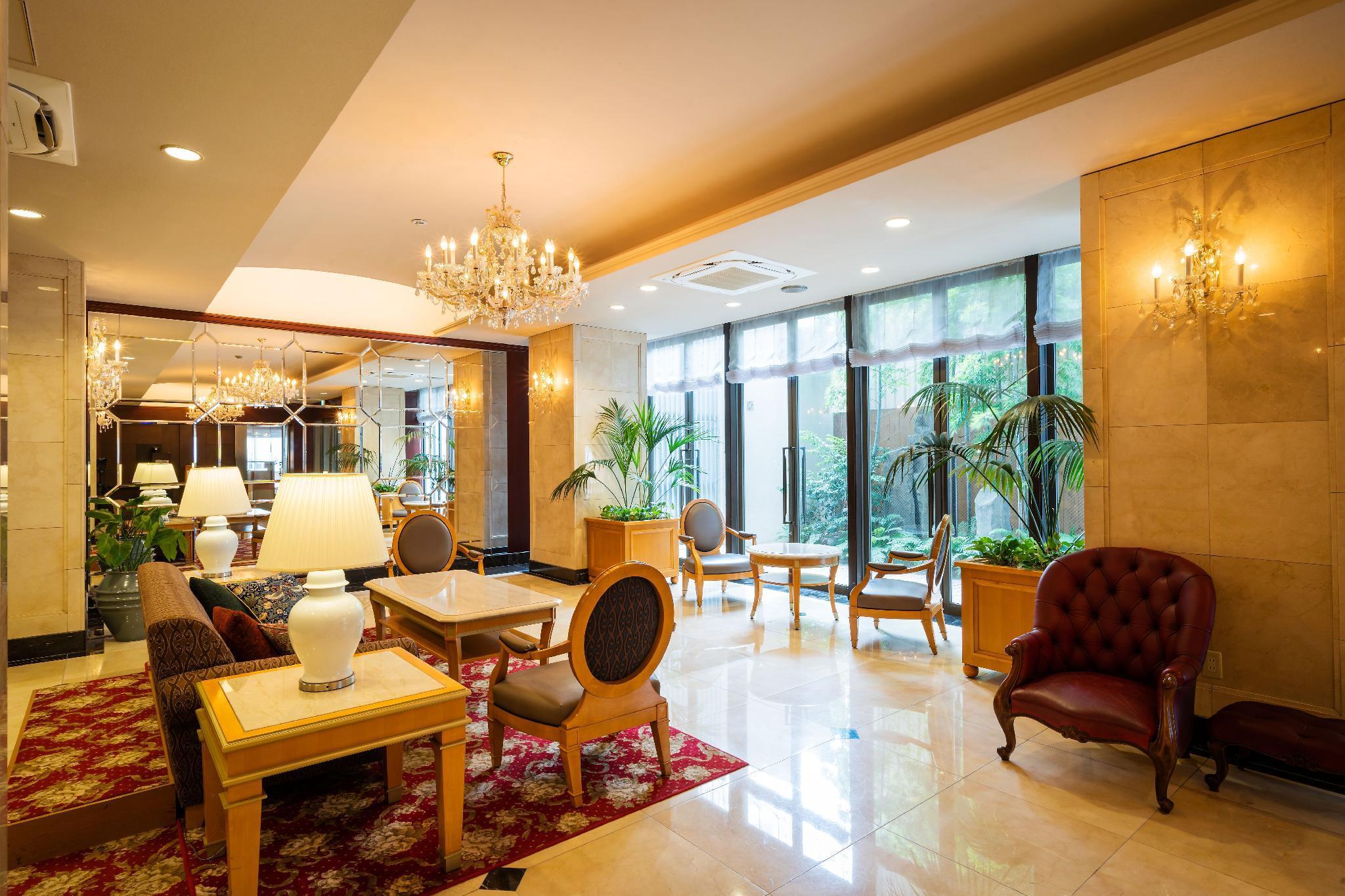 Vista Lobby Hotel Patio Dogo