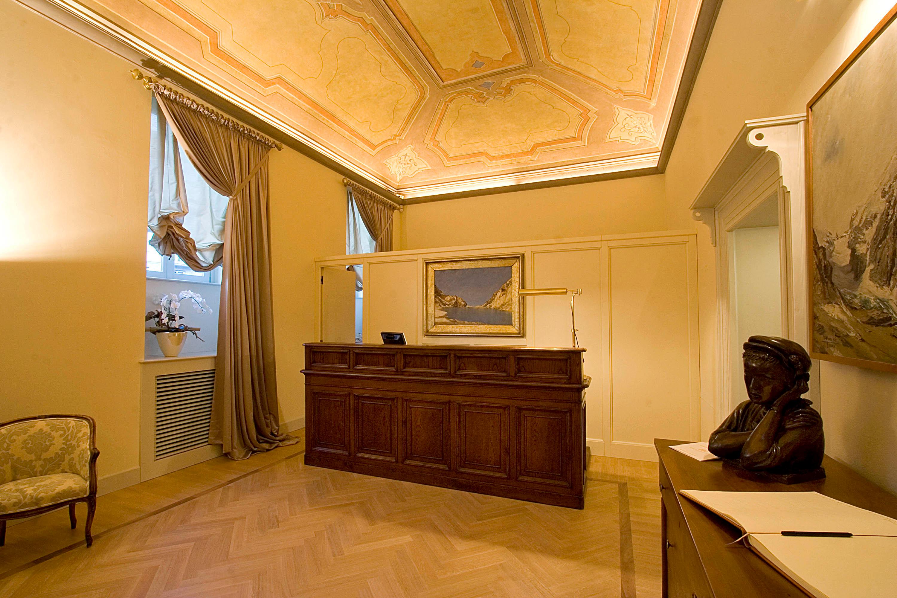 Vista Lobby Grand Hotel Della Posta