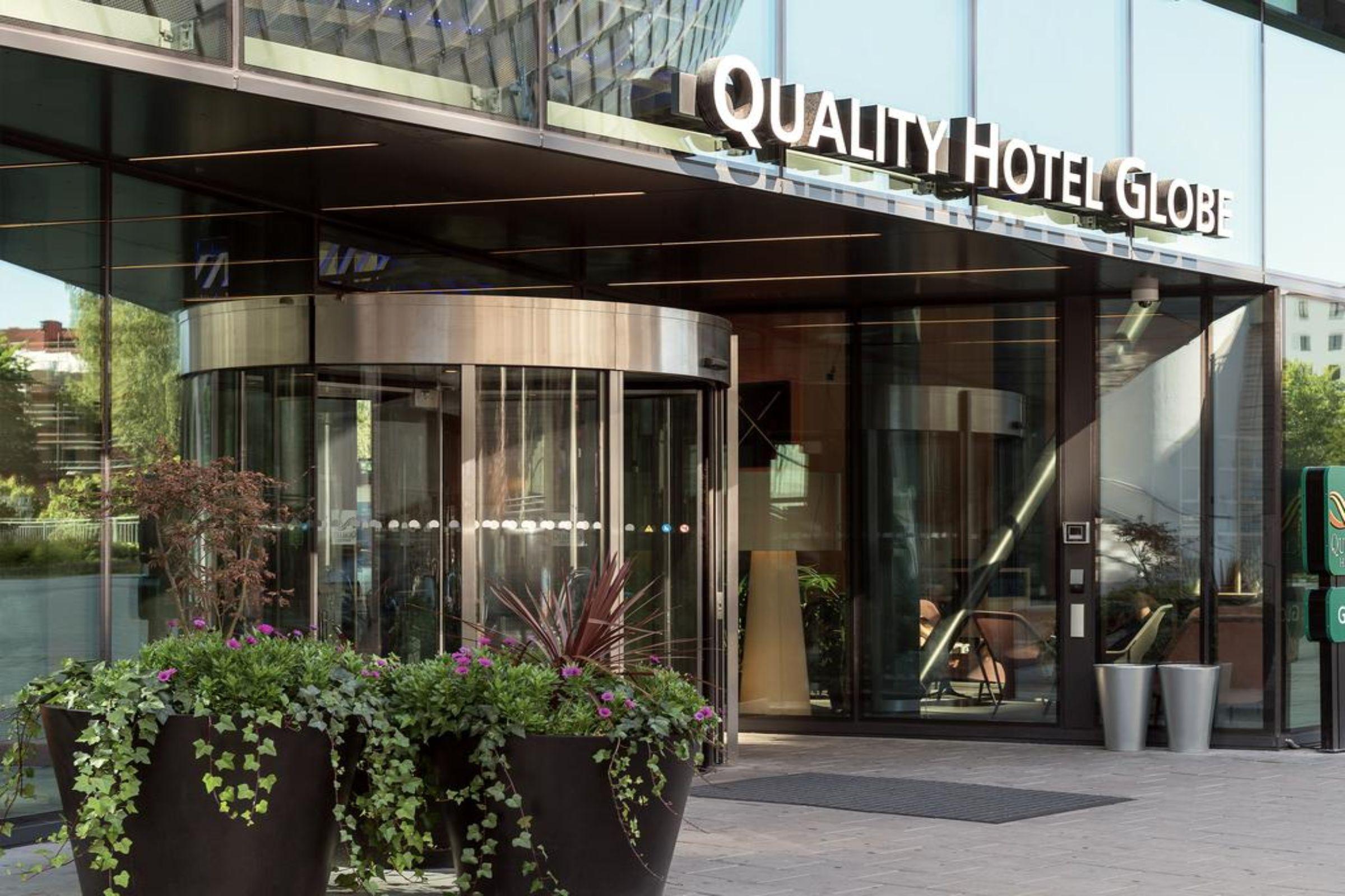 Vista Exterior Quality Hotel Globe