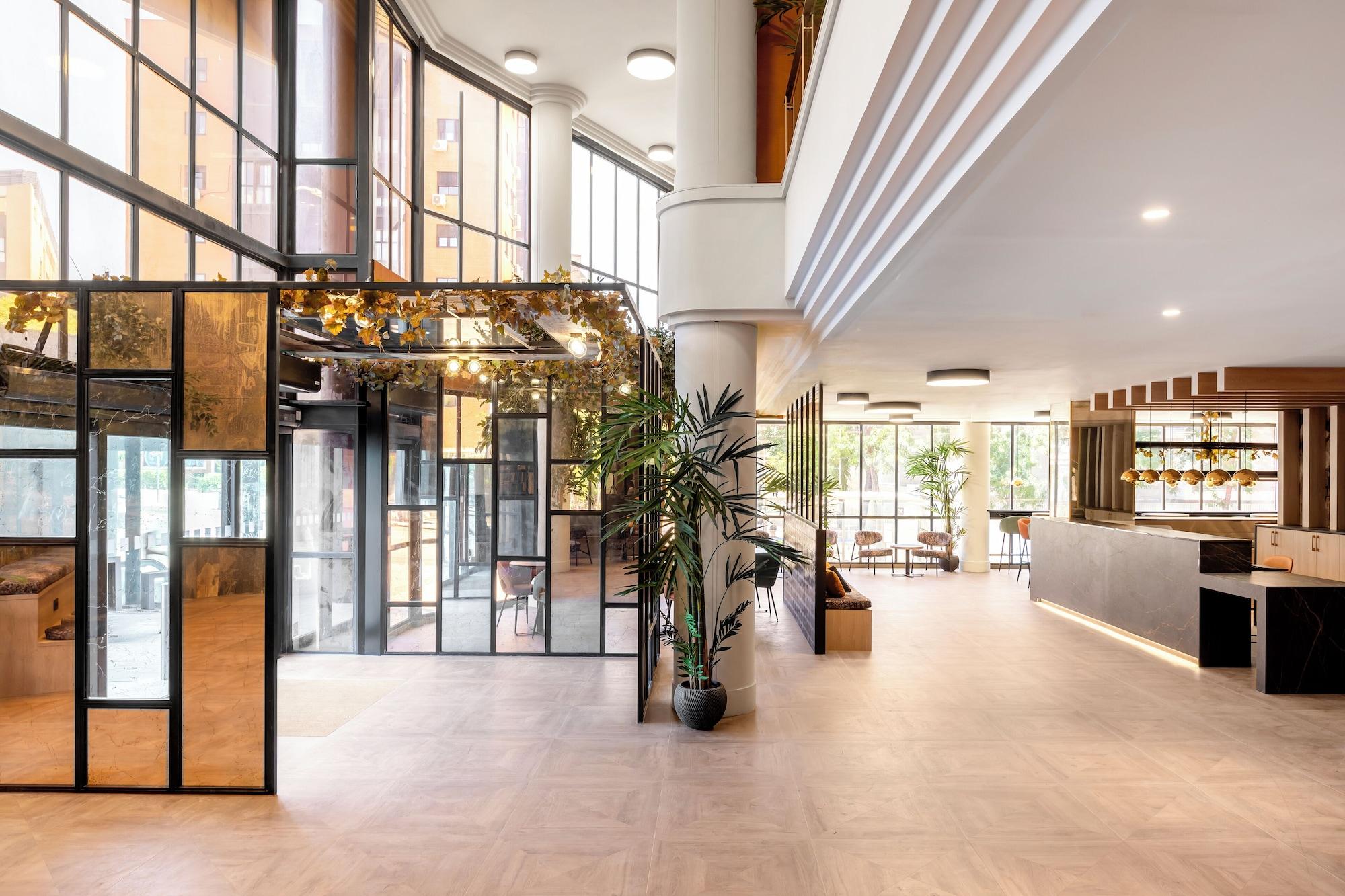 Vista Lobby Hotel Acta Piramides