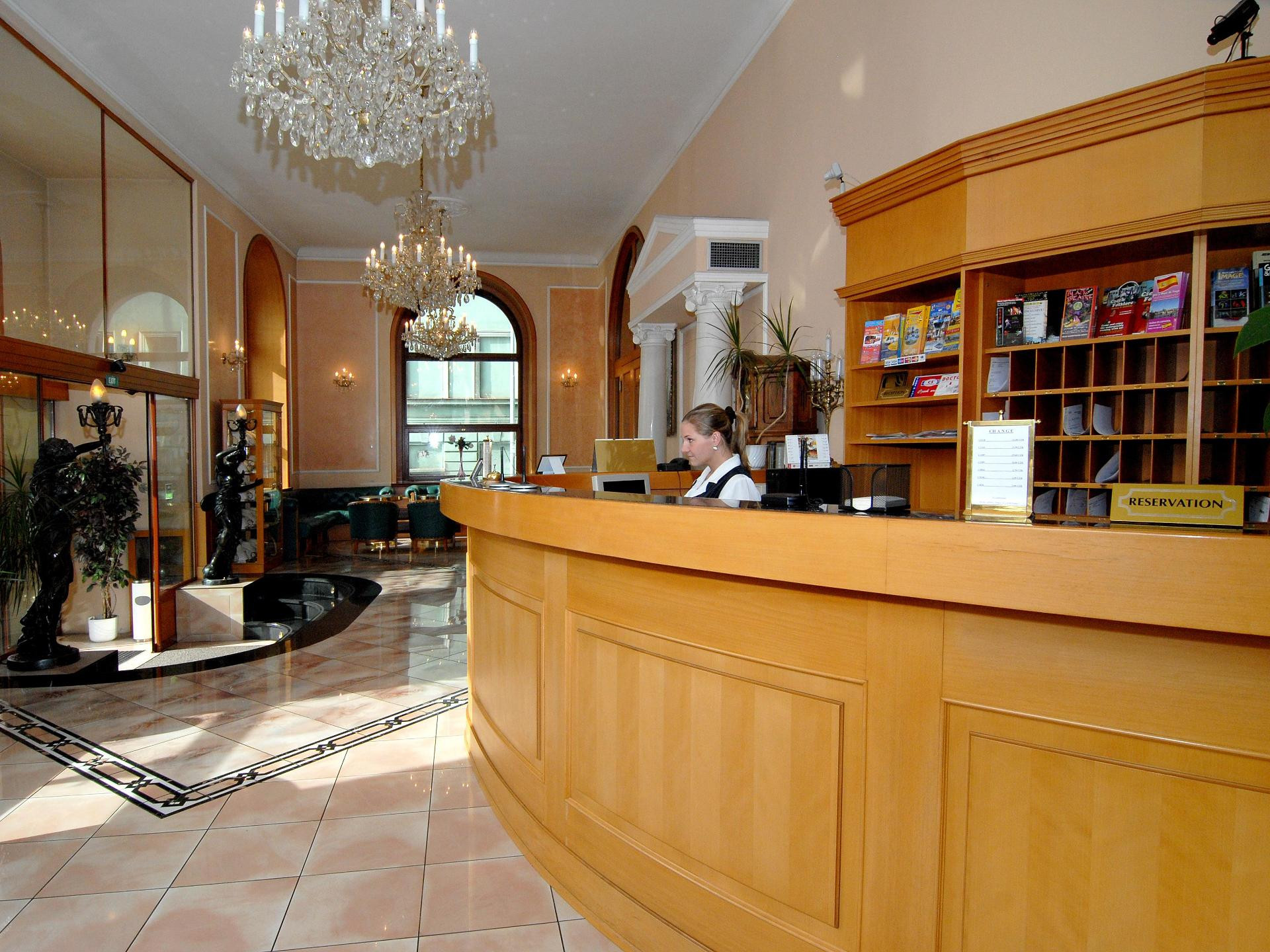 Vista Lobby Hotel Opera Prague