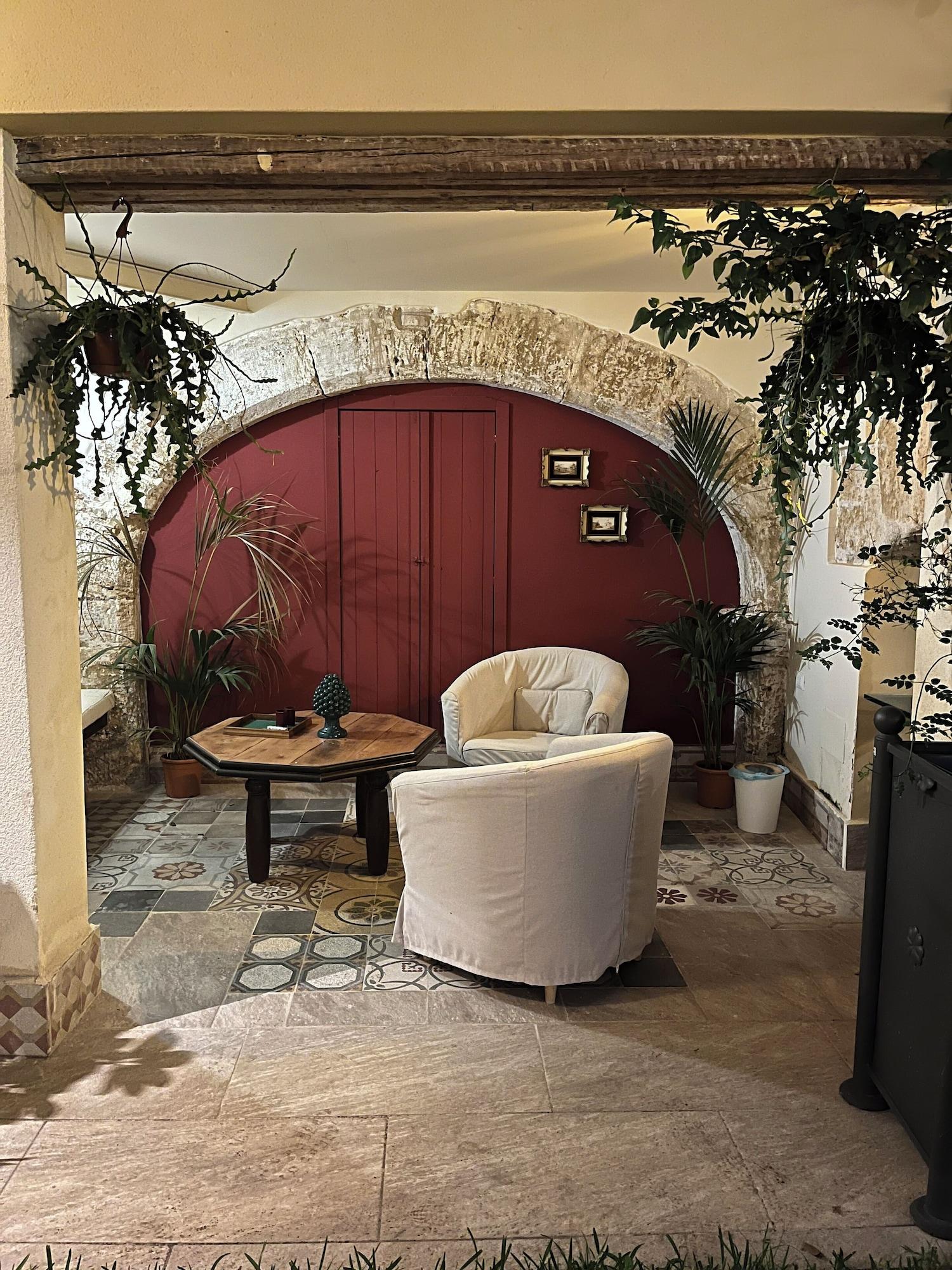 Vista Exterior Sette Fate Suites and Spa