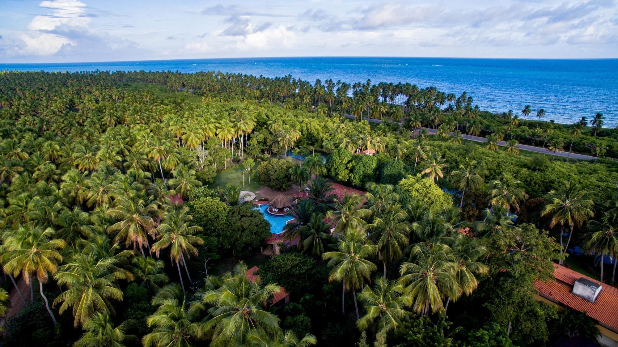 Vista Exterior Eco Pousada Paraíso dos Coqueirais