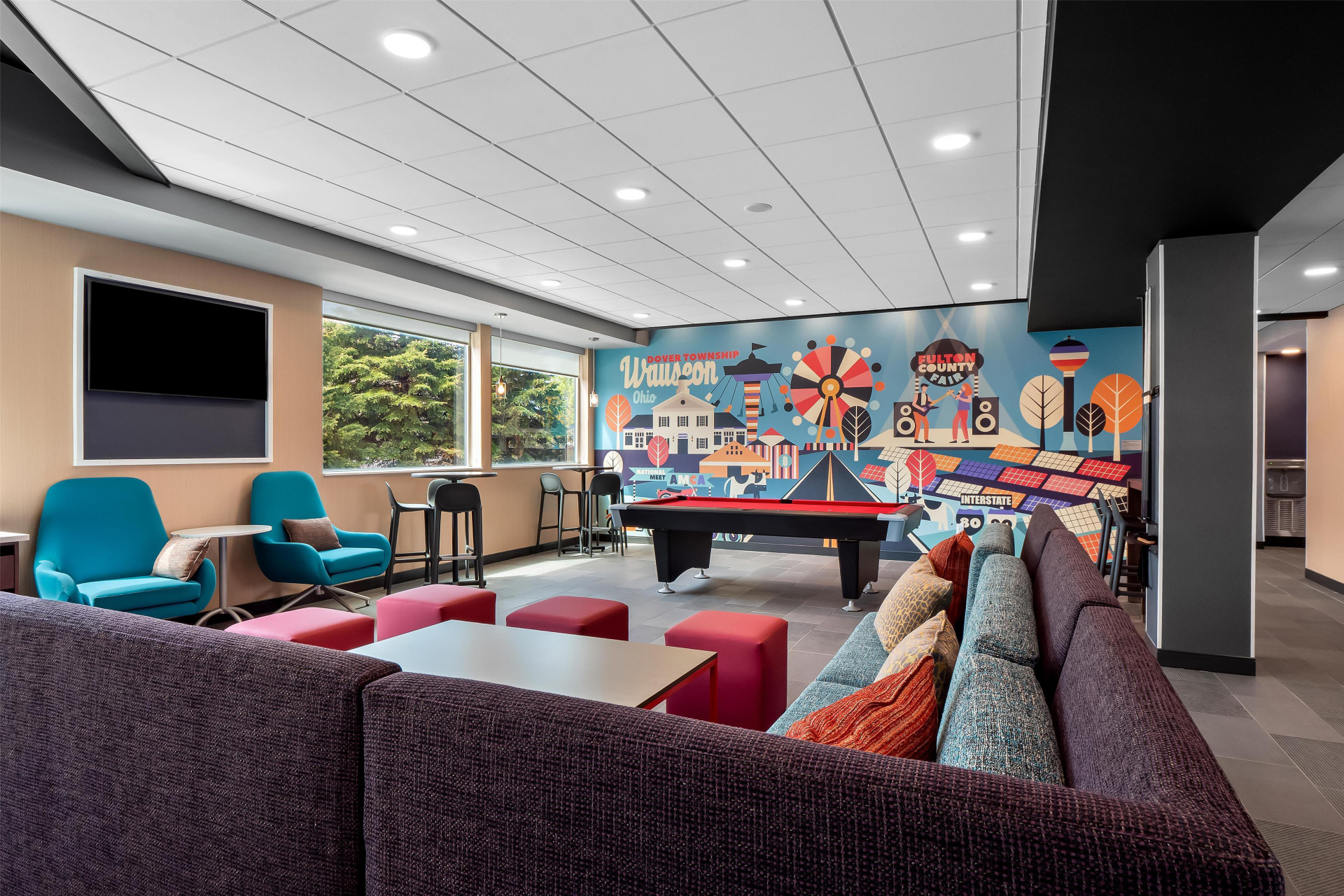 Vista Lobby Tru By Hilton Wauseon