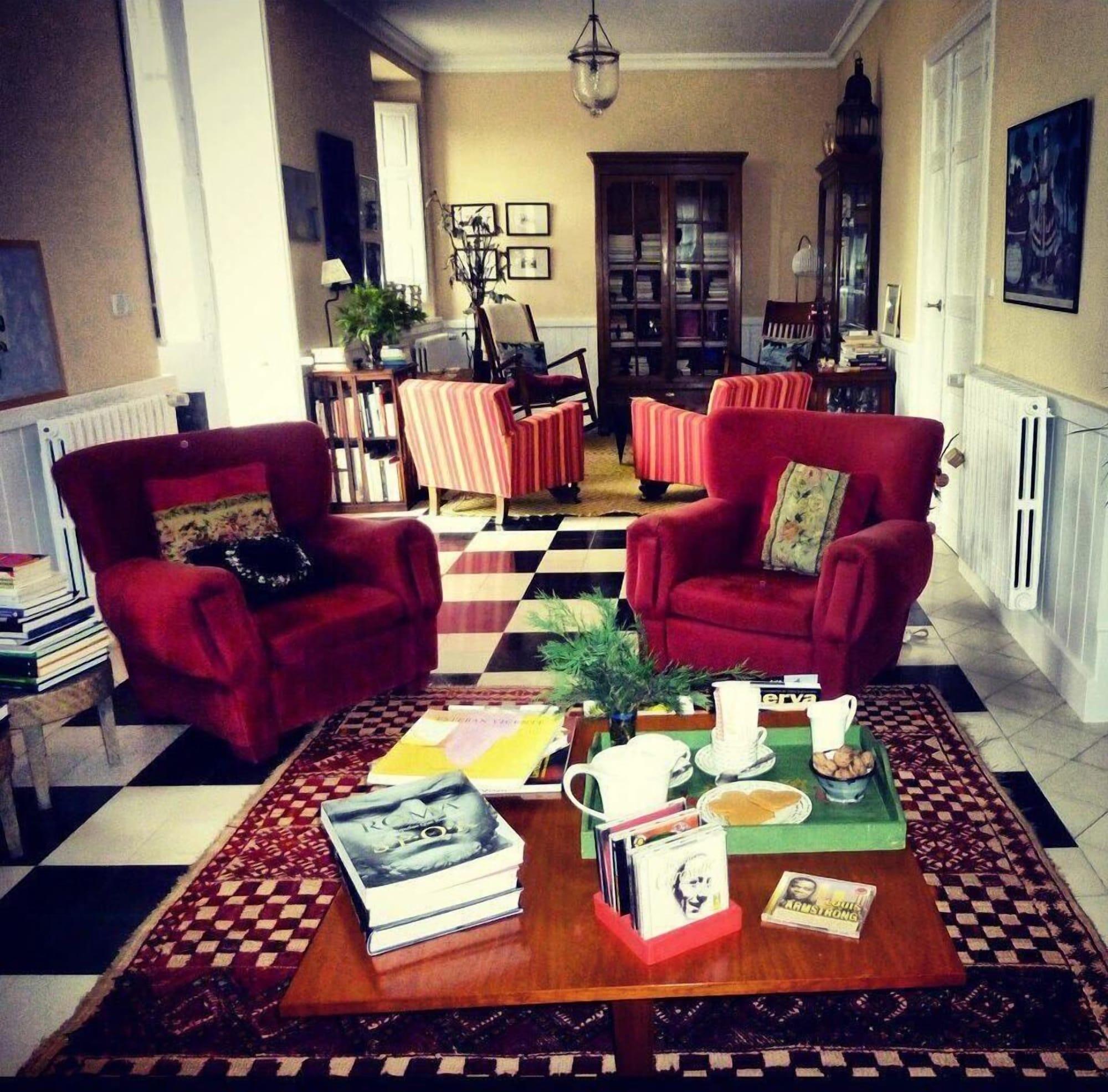 Vista Lobby La Casona Azul