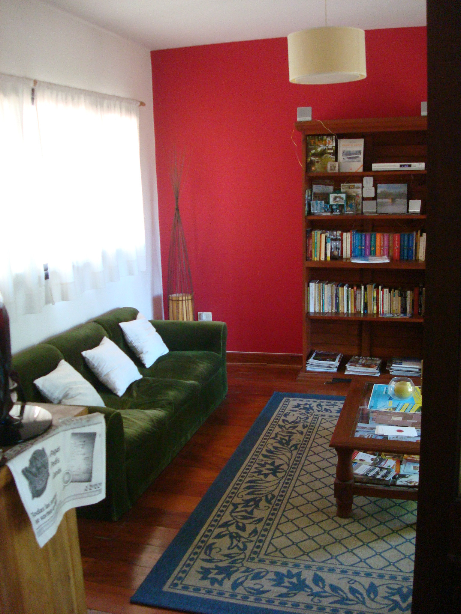 Vista Lobby Hostal Aguas Mansas