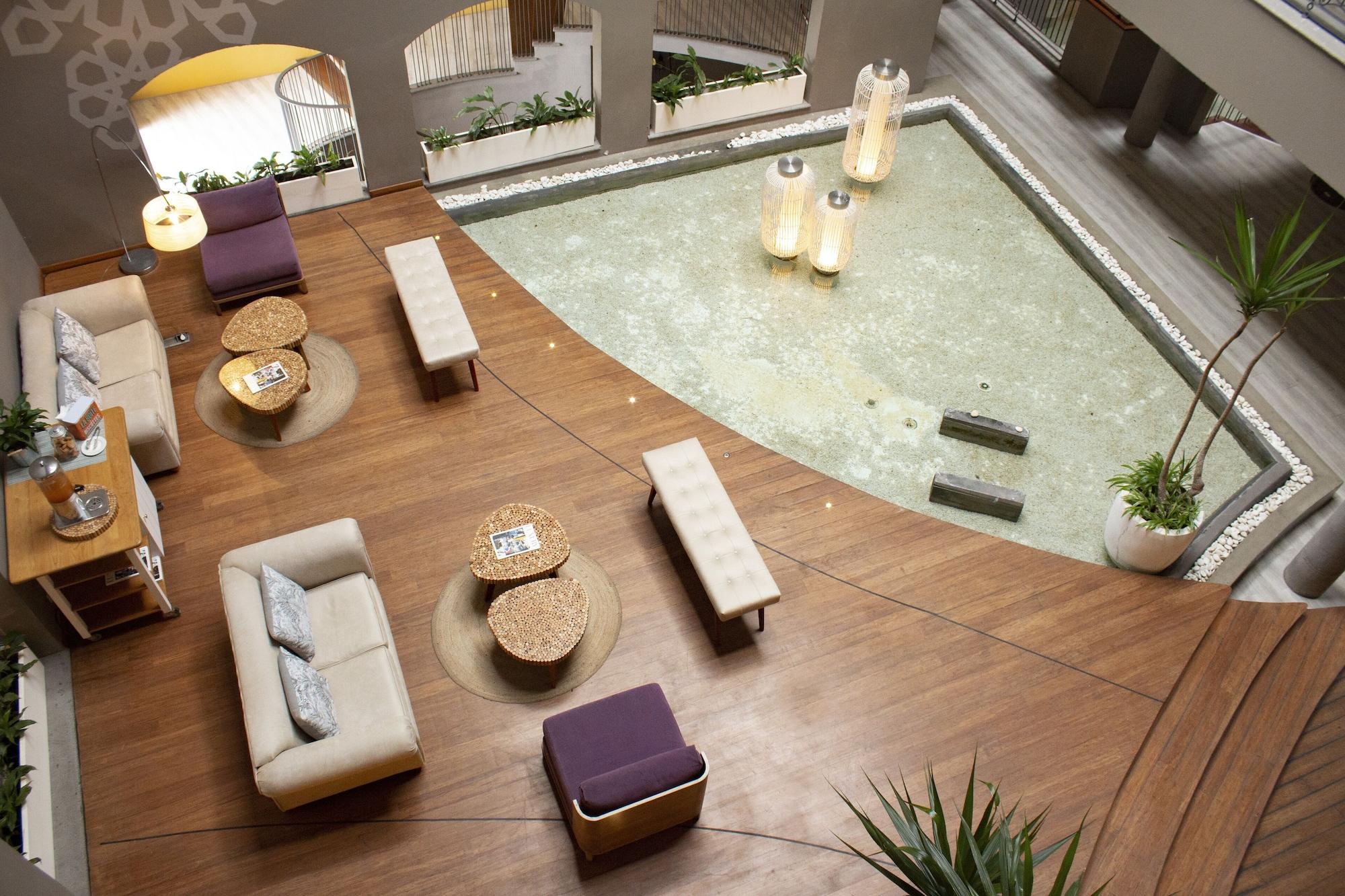 Vista Lobby The Address Boutique Hotel