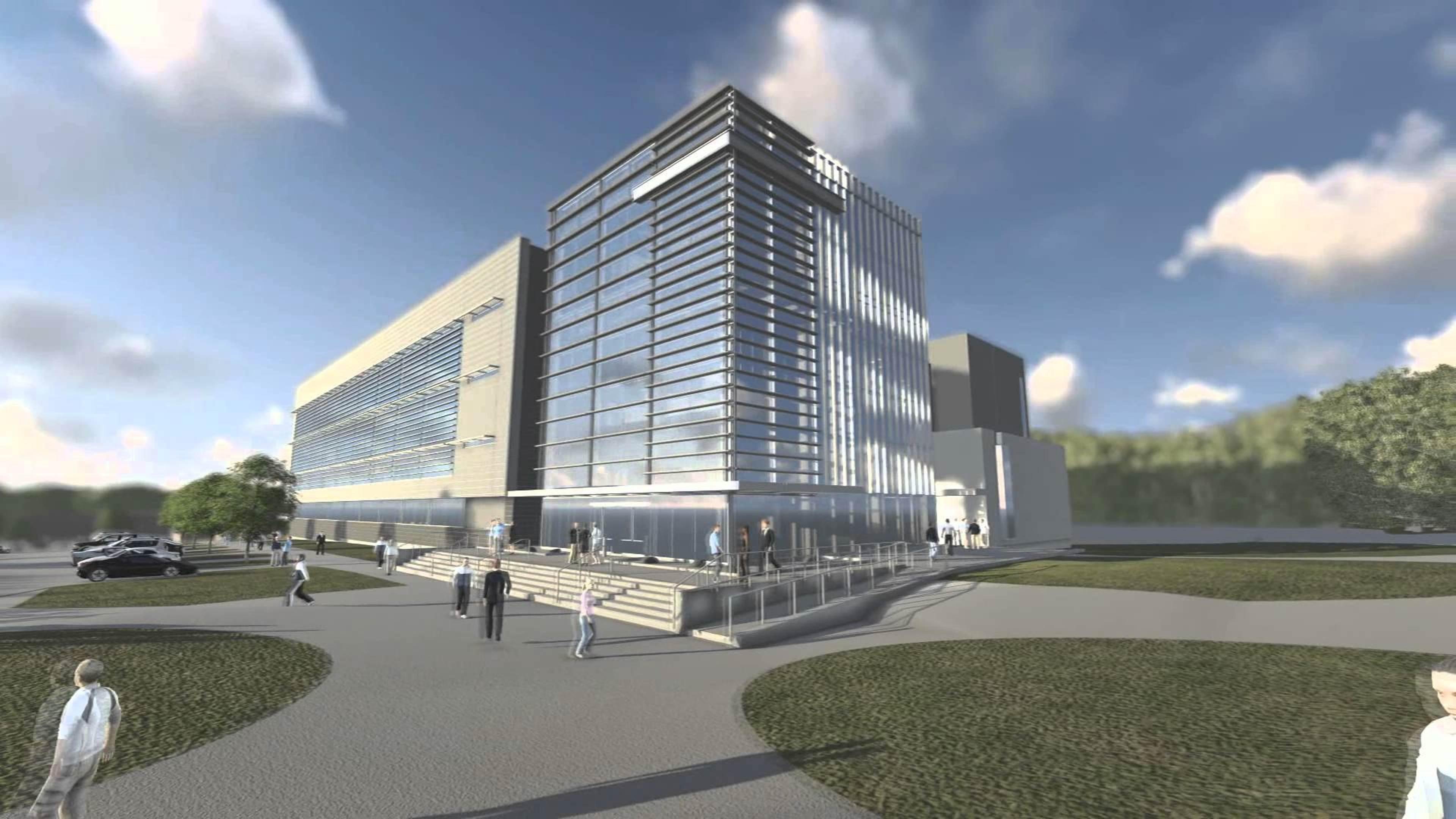 Vista Exterior Holiday Inn Express & Suites Utica by IHG