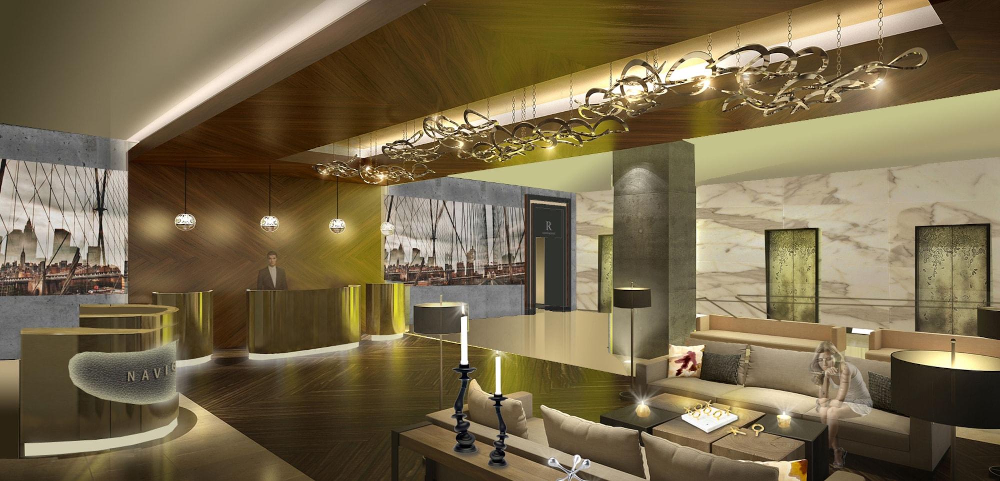 Vista Lobby Renaissance New York Midtown Hotel