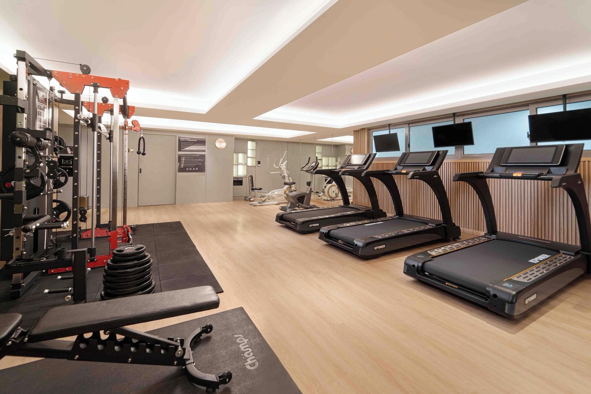 Gimnasio Oakwood Hotel & Apartments Grand Batam