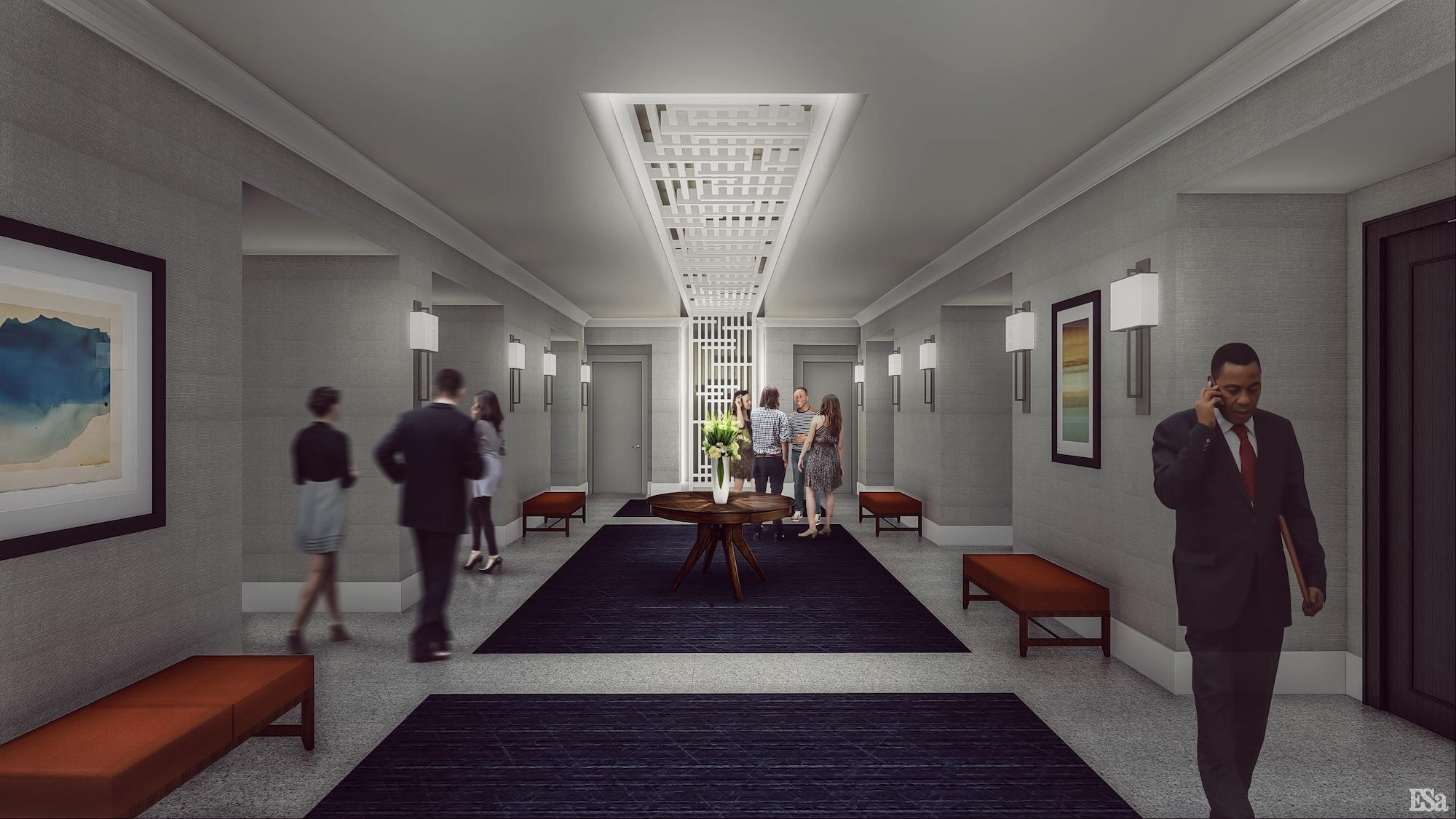Vista Lobby The Bristol Hotel