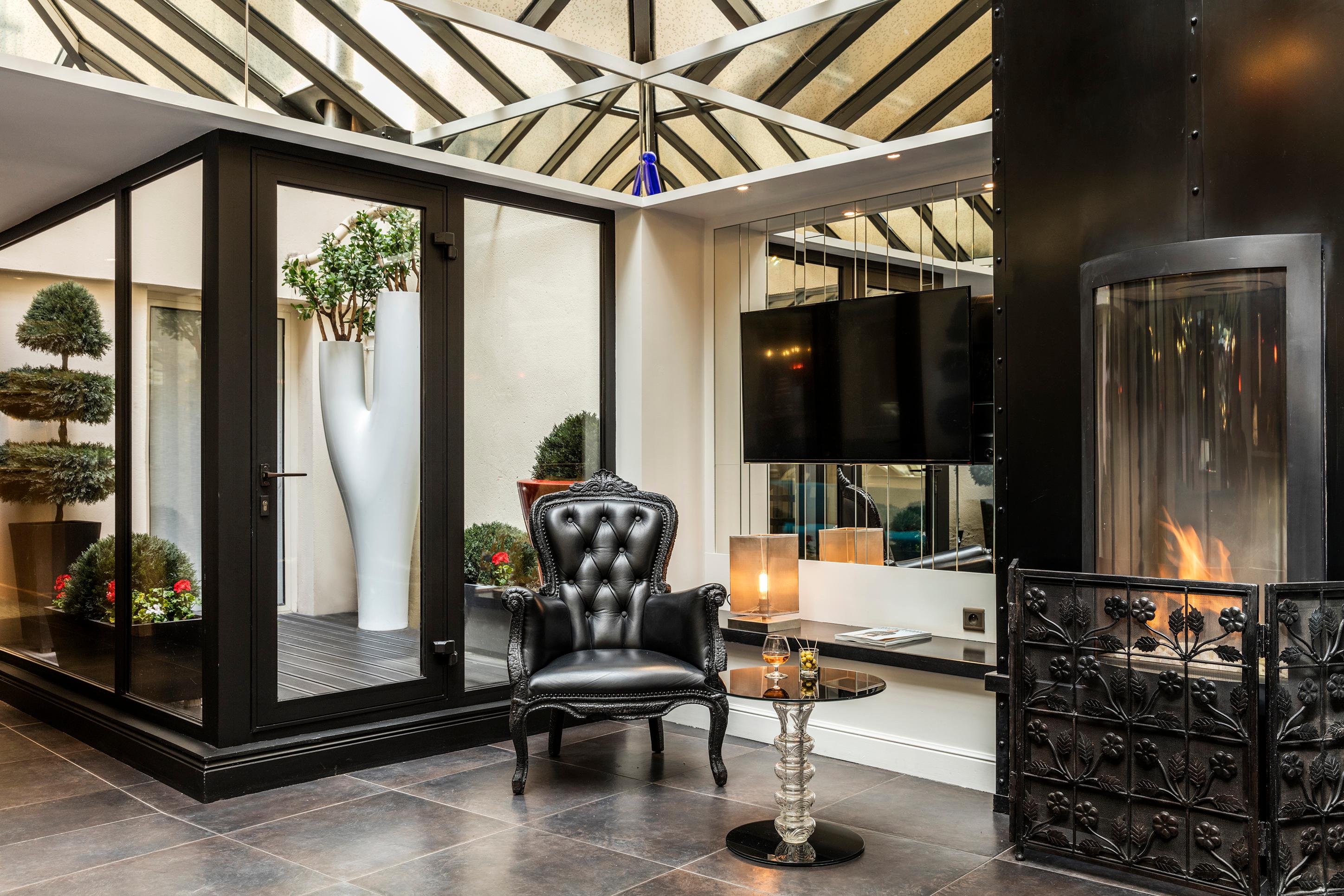 Vista Lobby Hotel Louvre Saint Honoré
