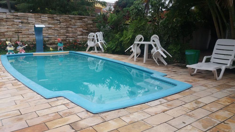 Vista Piscina Pousada Beach Brasil