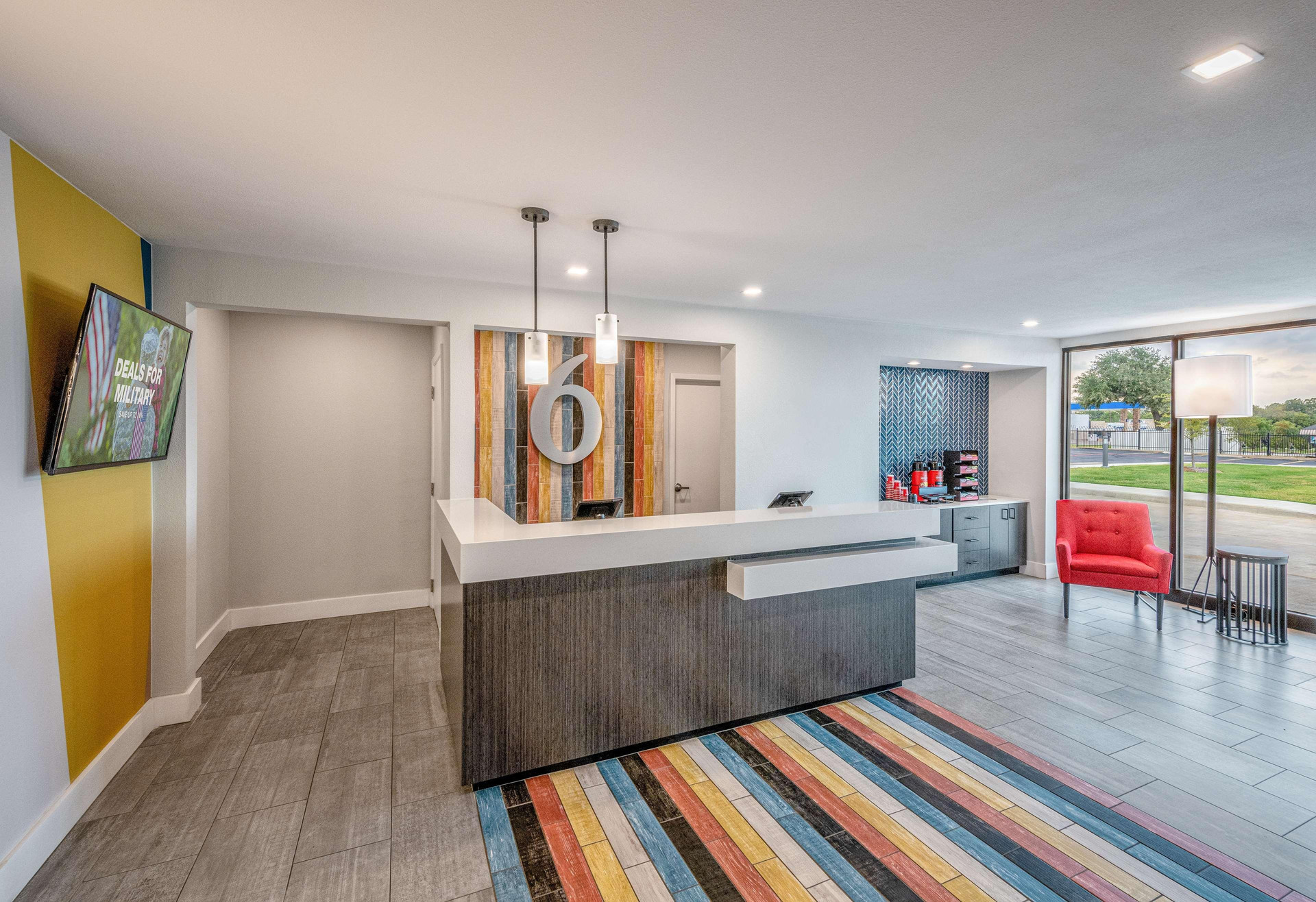 Vista Lobby Motel 6 Dallas Euless