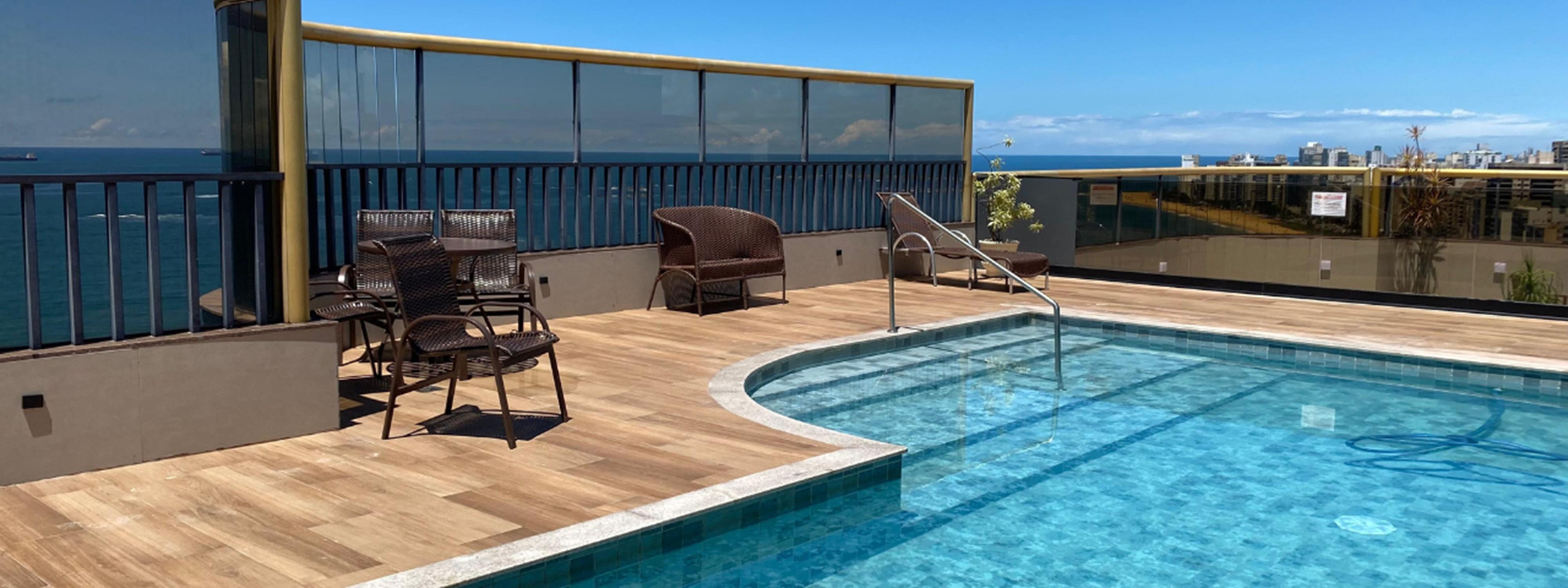 Vista Piscina Quality Suites Vila Velha