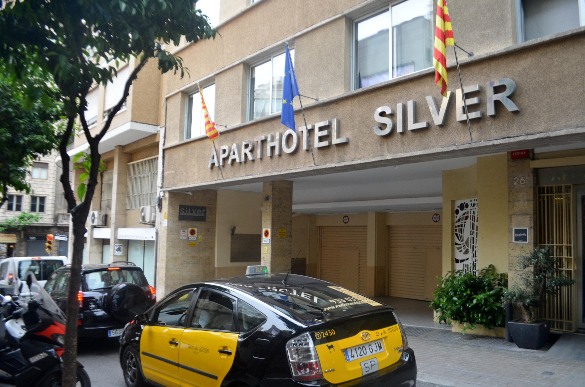 Vista Exterior Aparthotel Silver