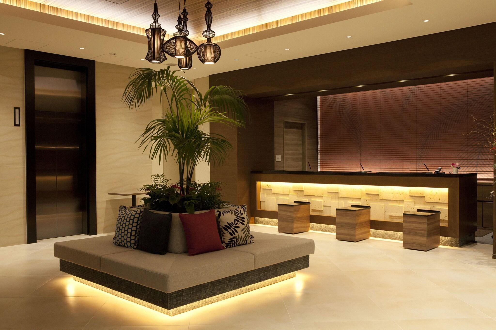 Vista Lobby Almont Hotel Naha Kenchomae