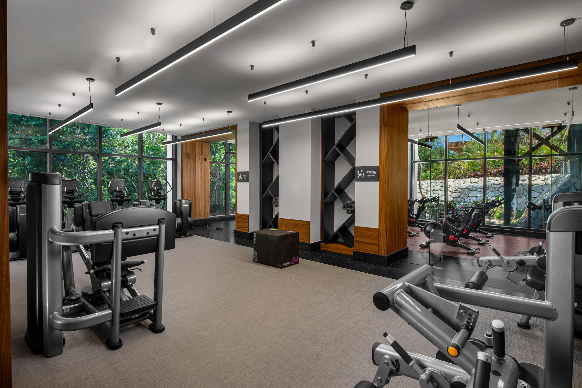 Gimnasio Conrad Tulum Riviera Maya, an All-Inclusive Experience