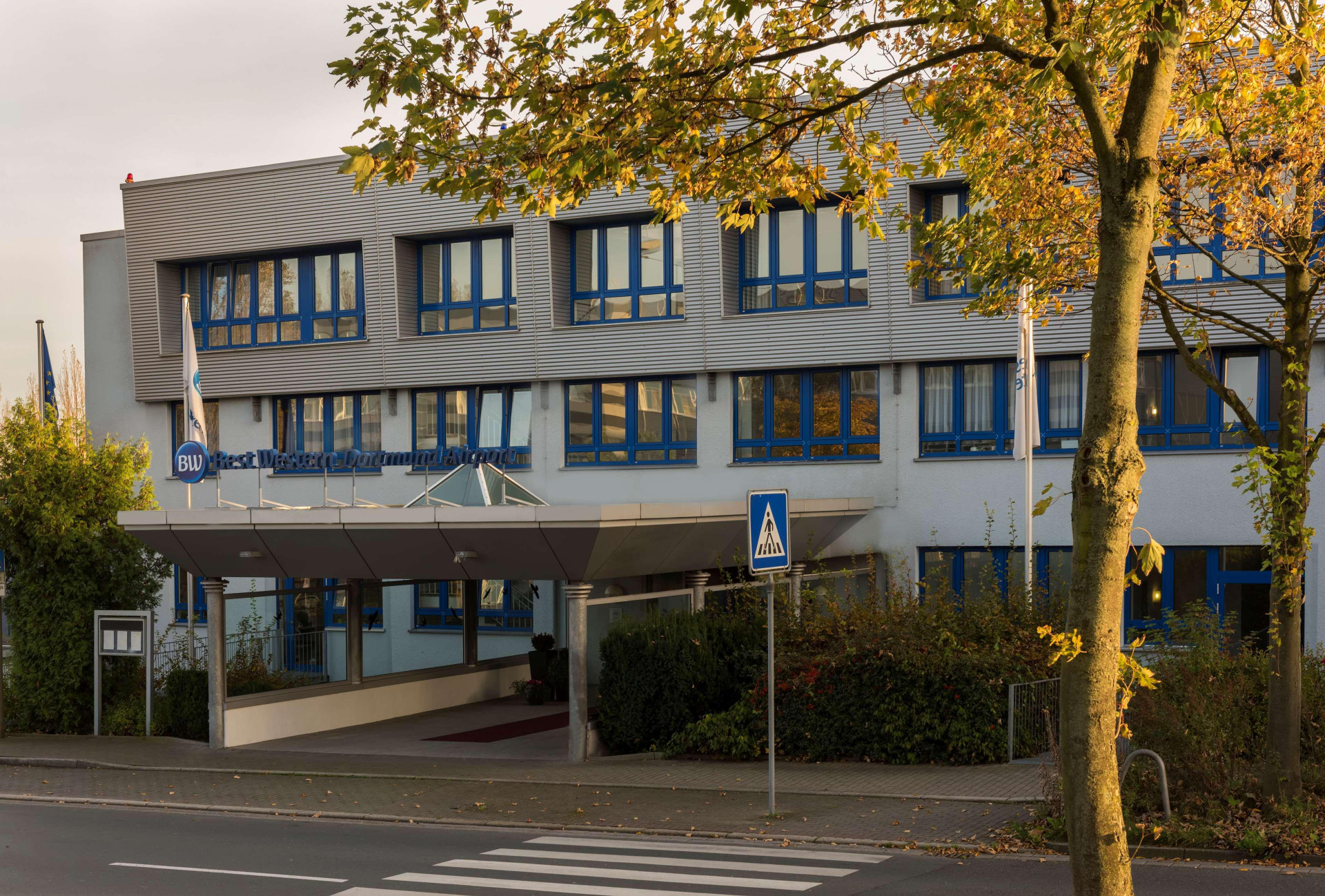 Vista Exterior Best Western Hotel Dortmund Airport