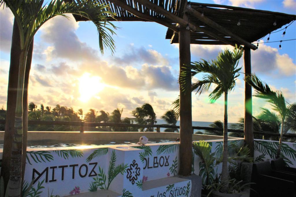 Vista Piscina Mittoz Holbox