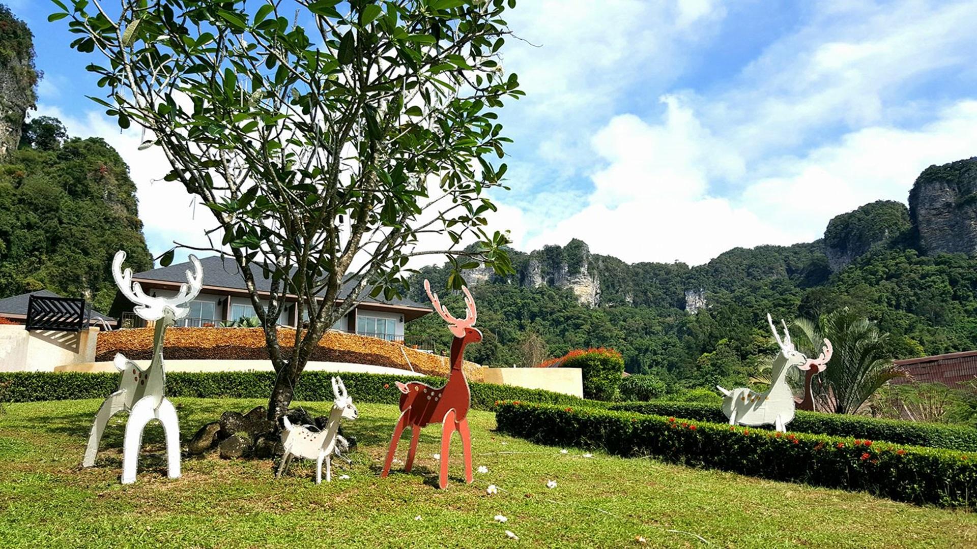 Vista da fachada Railay Phutawan Resort