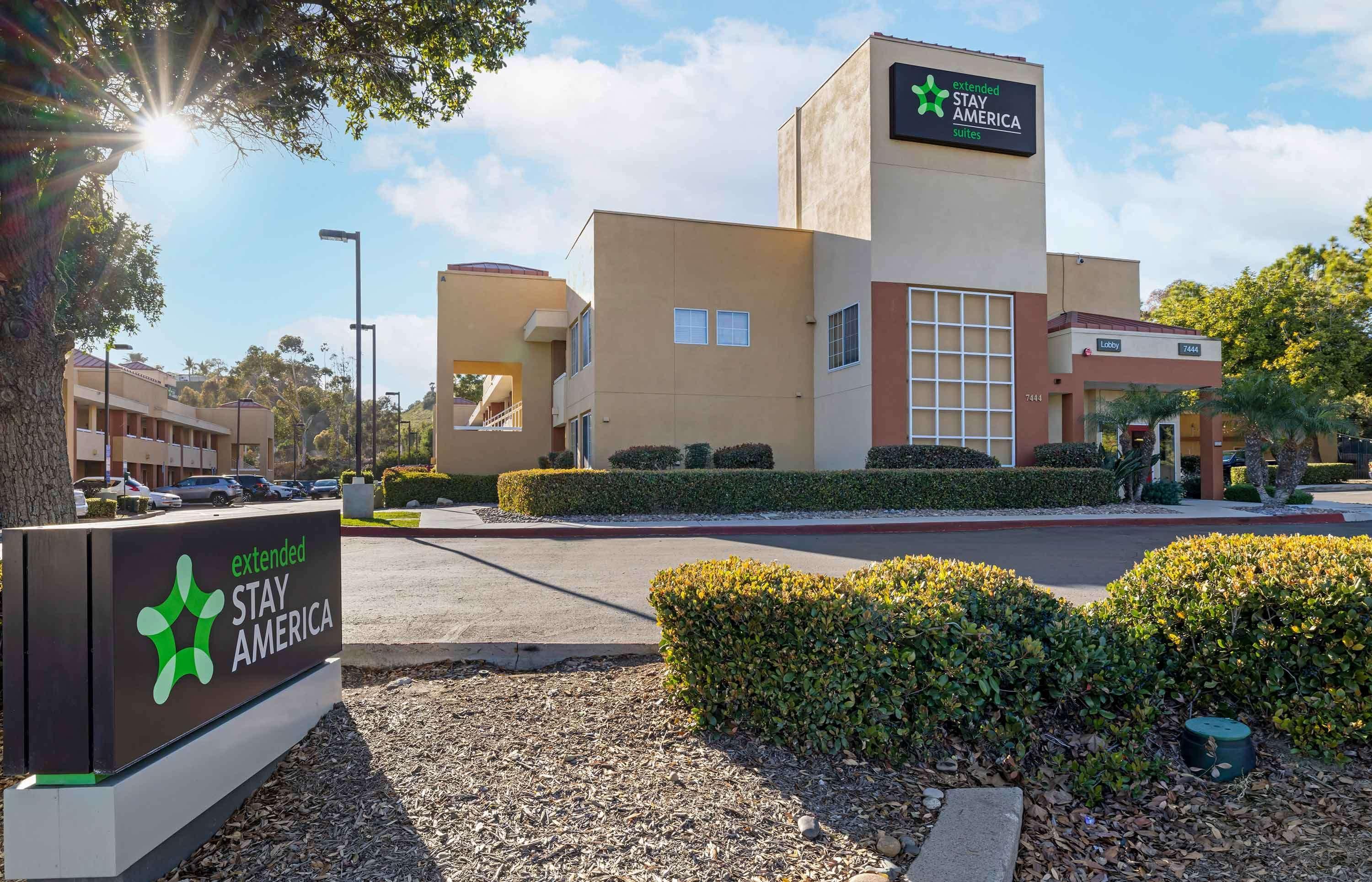Vista Exterior Extended Stay America Suites San Diego Fashion Valley