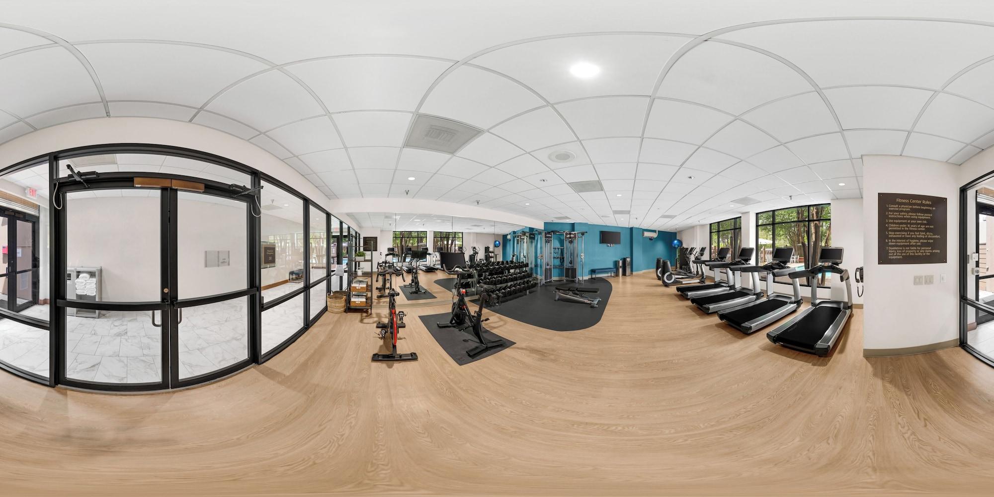 Gimnasio DoubleTree by Hilton Houston Medical Center Hotel & Suites